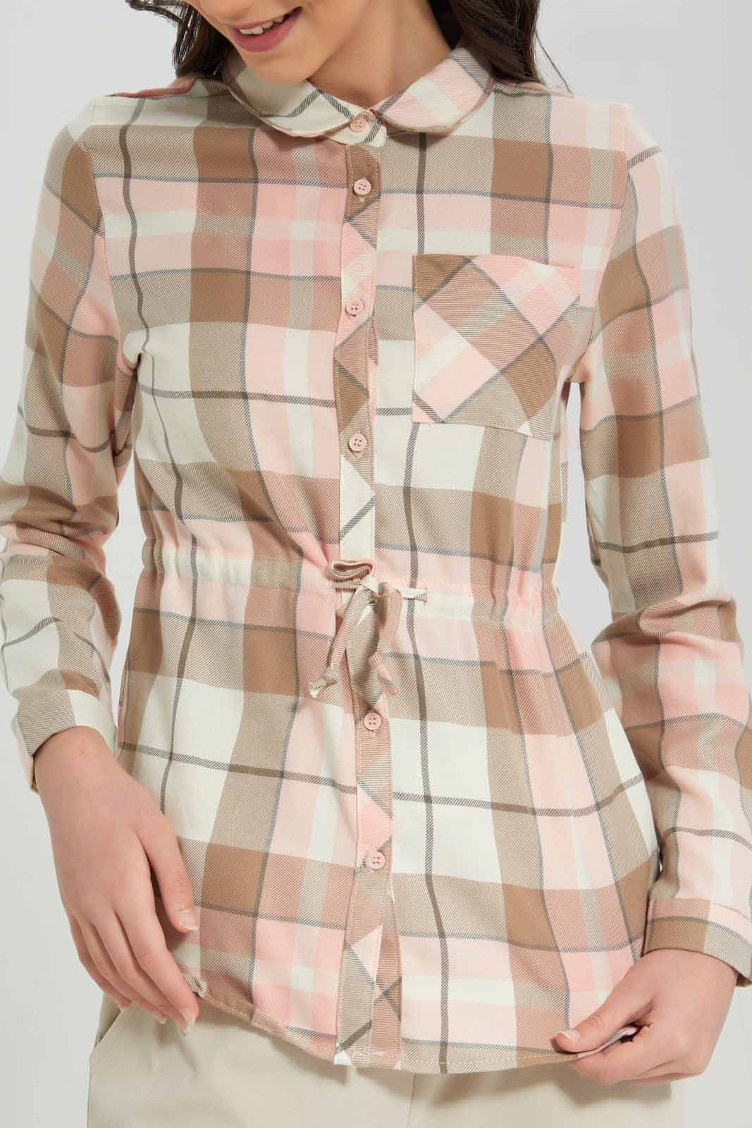 Redtag-Pink-Palid-Tunic-Category:Blouses,-Colour:Assorted,-Deals:New-In,-Filter:Senior-Girls-(8-to-14-Yrs),-GSR-Blouses,-New-In-GSR-APL,-Non-Sale,-Section:Girls-(0-to-14Yrs),-W22A-Senior-Girls-9 to 14 Years