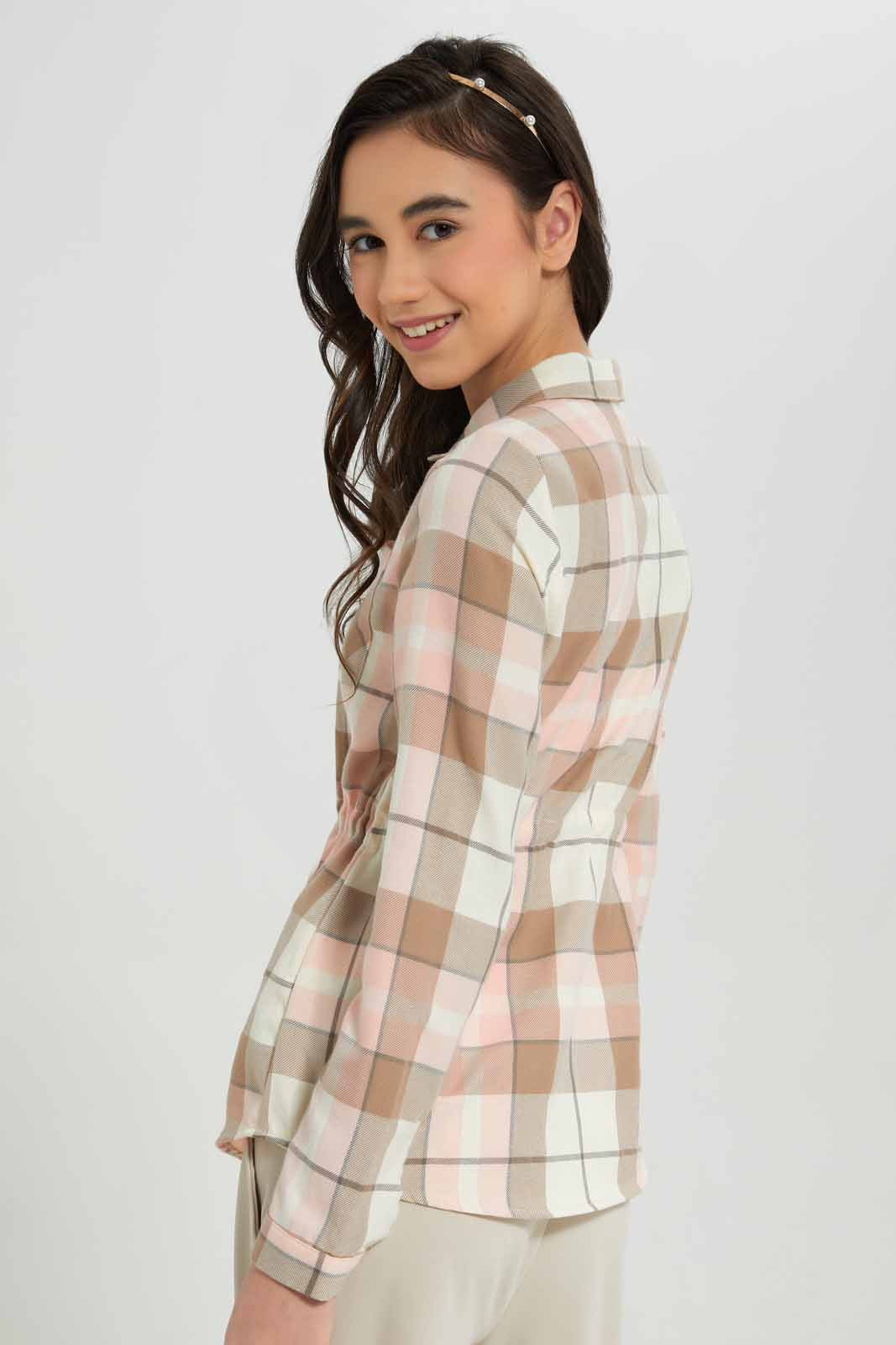 Redtag-Pink-Palid-Tunic-Category:Blouses,-Colour:Assorted,-Deals:New-In,-Filter:Senior-Girls-(8-to-14-Yrs),-GSR-Blouses,-New-In-GSR-APL,-Non-Sale,-Section:Girls-(0-to-14Yrs),-W22A-Senior-Girls-9 to 14 Years