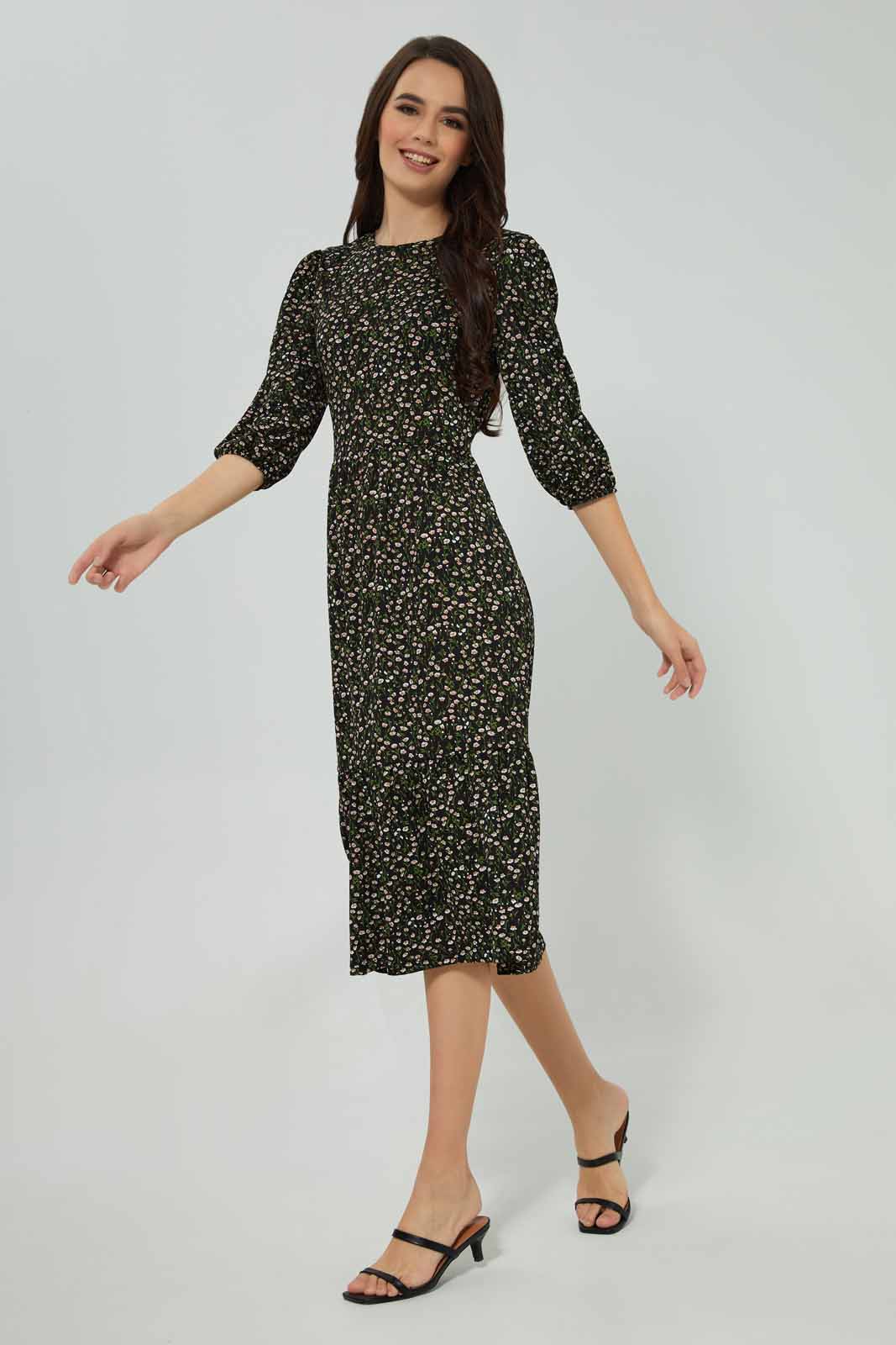 Redtag-Assorted-Printed-Tiered-Midi-Dress-Category:Dresses,-Colour:Assorted,-Deals:New-In,-Filter:Women's-Clothing,-New-In-Women-APL,-Non-Sale,-Section:Women,-W22B,-Women-Dresses-Women's-