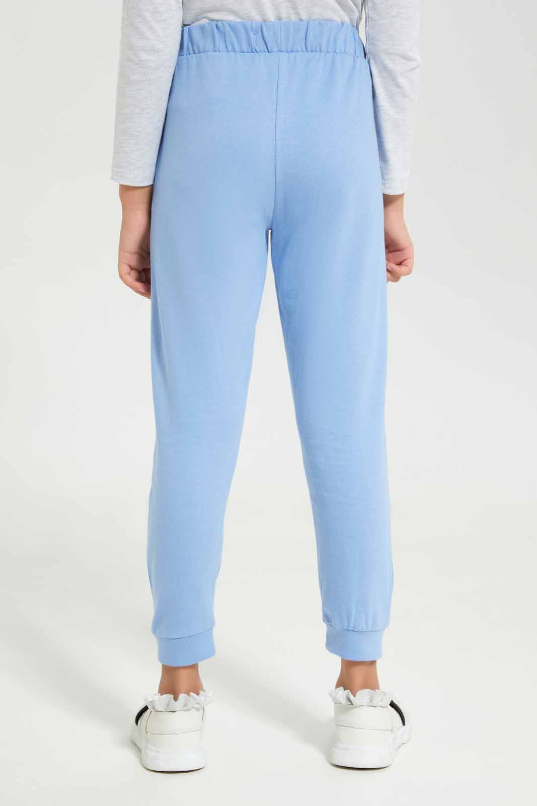 Redtag-Basic-Active-Bottom---Charcoal-Category:Joggers,-Colour:Charcoal,-Deals:New-In,-Dept:Girls,-Filter:Girls-(2-to-8-Yrs),-GIR-Joggers,-New-In-GIR-APL,-Non-Sale,-Section:Girls-(0-to-14Yrs),-TBL,-W22B-Girls-2 to 8 Years