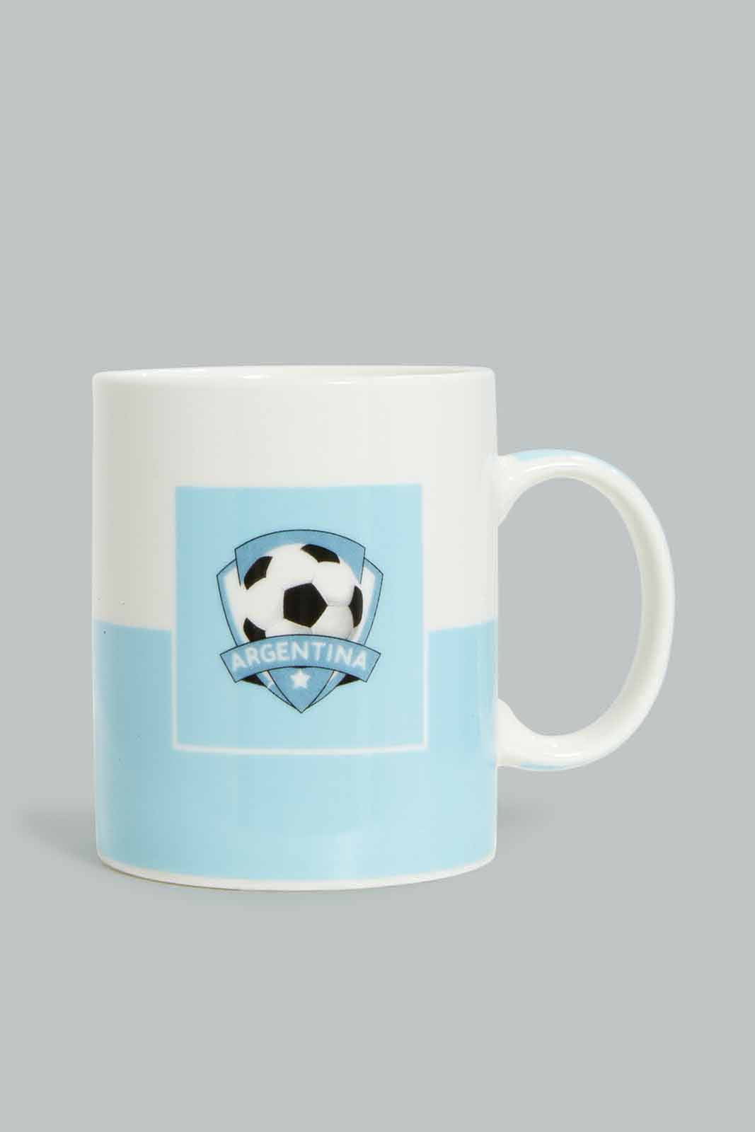 Redtag-Blue-Aggentina-Mug-Category:Cups-&-Mugs,-CHR,-Colour:Blue,-Deals:New-In,-Filter:Home-Dining,-HMW-DIN-Crockery,-New-In-HMW-DIN,-Non-Sale,-Section:Homewares,-W22B-Home-Dining-