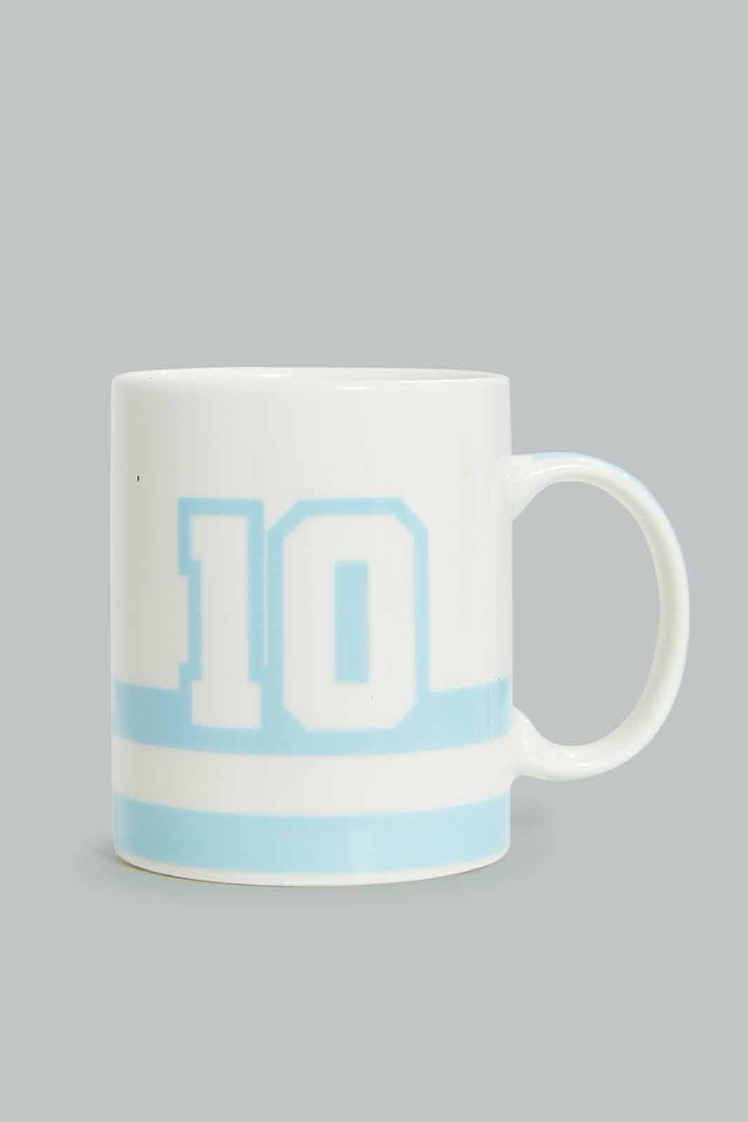 Redtag-Blue-No.10-Mug-Category:Cups-&-Mugs,-CHR,-Colour:Blue,-Deals:New-In,-Filter:Home-Dining,-HMW-DIN-Crockery,-New-In-HMW-DIN,-Non-Sale,-Section:Homewares,-W22B-Home-Dining-