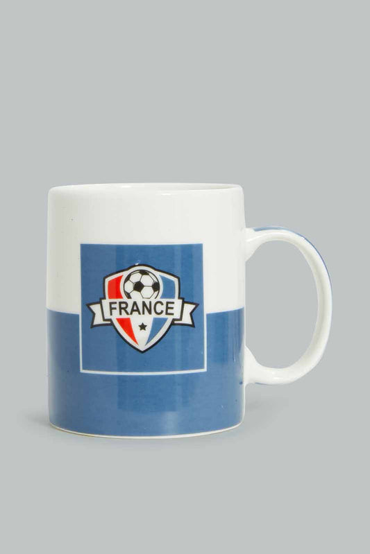 Redtag-Blue-France-Mug-Category:Cups-&-Mugs,-CHR,-Colour:Blue,-Deals:New-In,-Filter:Home-Dining,-HMW-DIN-Crockery,-New-In-HMW-DIN,-Non-Sale,-Section:Homewares,-W22B-Home-Dining-