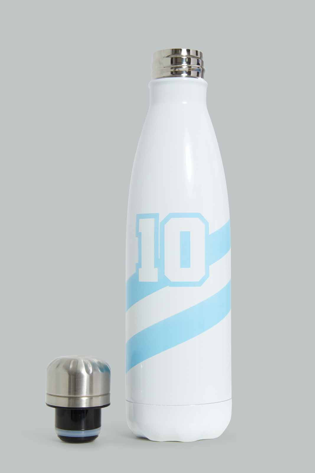 Redtag-Blue-Numeric-Bottle-Category:Bottles,-Colour:Blue,-Deals:New-In,-Filter:Home-Dining,-HMW-DIN-Drinkware,-New-In-HMW-DIN,-Non-Sale,-Section:Homewares,-W22B-Home-Dining-