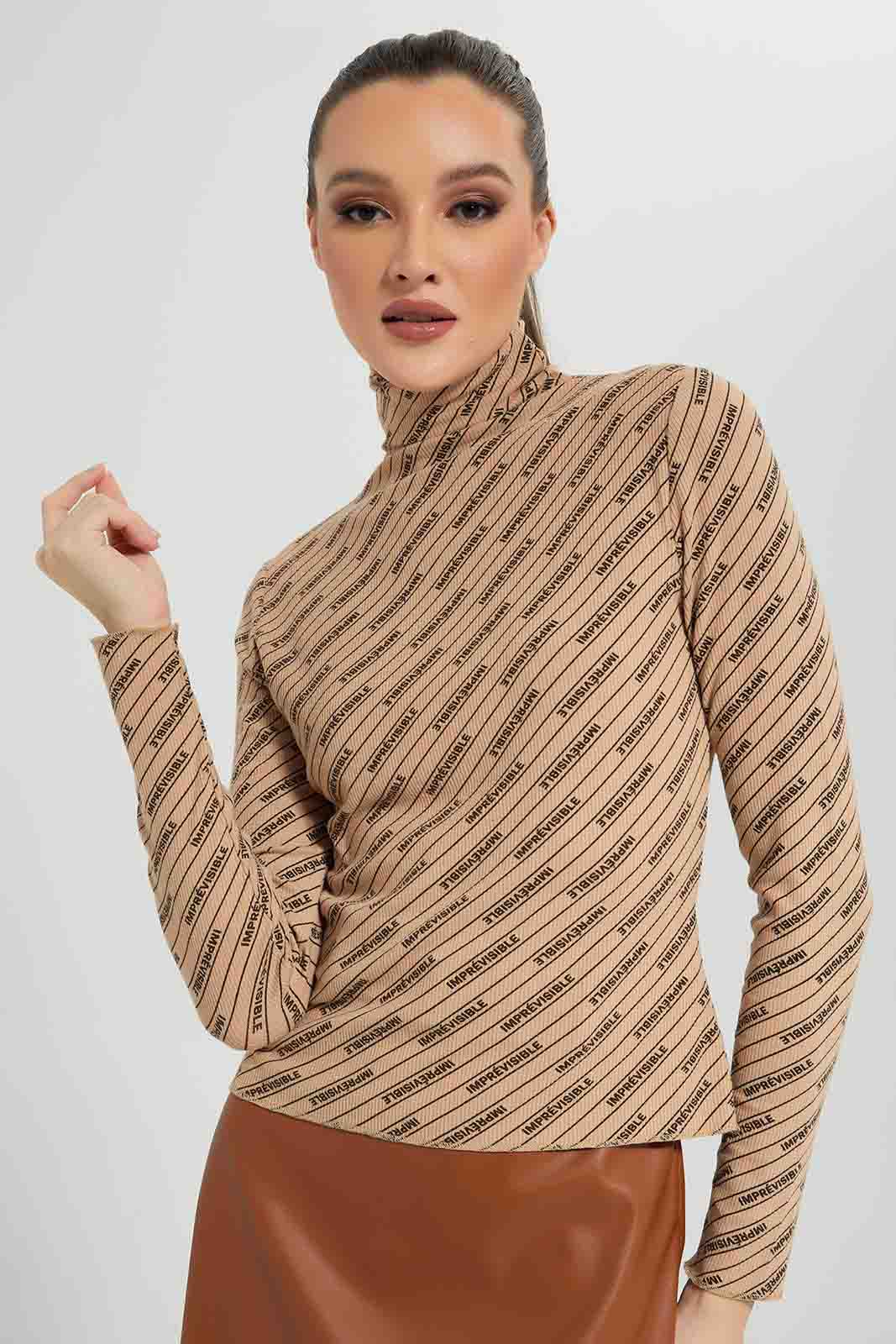 Redtag-Sand-Printed-High-Top-Category:T-Shirts,-Colour:Sand,-Deals:New-In,-Filter:Women's-Clothing,-LDC,-LDC-T-Shirts,-New-In-LDC-APL,-Non-Sale,-Section:Women,-W22B-Women's-