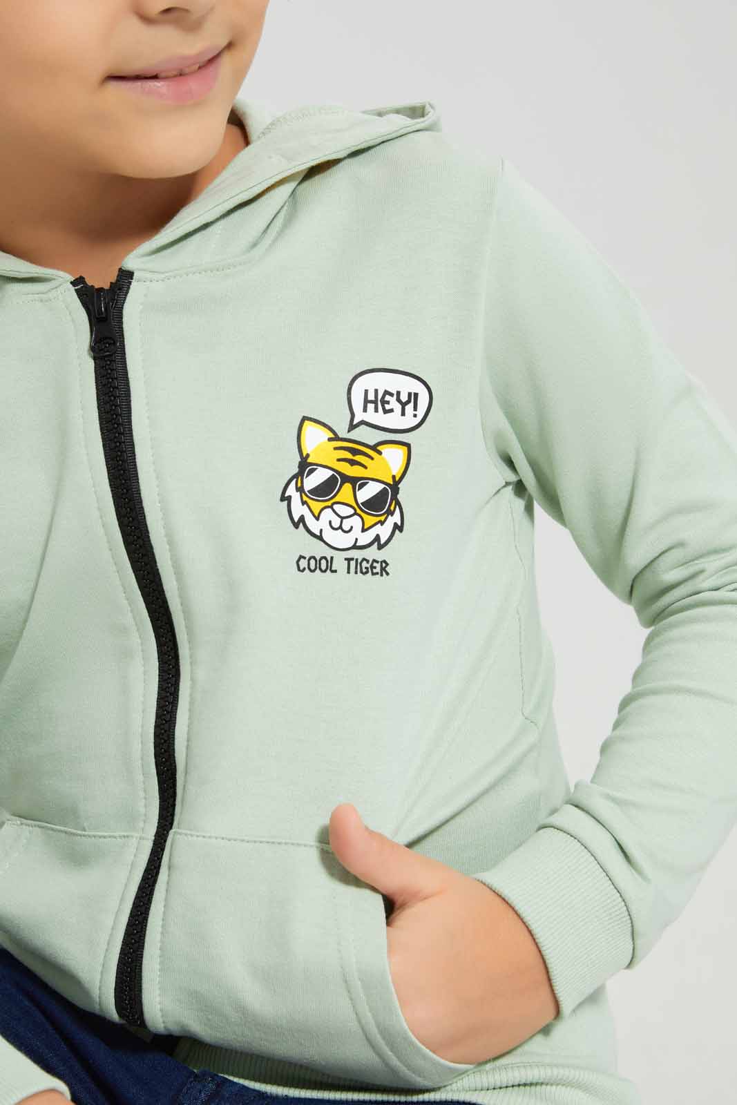 Redtag-Mint-Zip-Through-Hooded-Sweatshirt-BOY-Sweatshirts,-Category:Sweatshirts,-Colour:Mint,-Deals:New-In,-Filter:Boys-(2-to-8-Yrs),-New-In-BOY-APL,-Non-Sale,-Section:Boys-(0-to-14Yrs),-W22B-Boys-2 to 8 Years