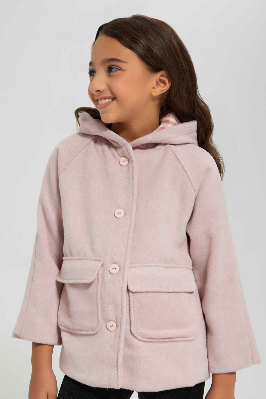 Redtag-Assorted-Y/D-Plaid-Flannel-Hodded-Jacket-Category:Jackets,-Colour:Assorted,-Deals:New-In,-EHW,-Filter:Girls-(2-to-8-Yrs),-GIR-Jackets,-New-In-GIR-APL,-Non-Sale,-Section:Girls-(0-to-14Yrs),-W22B-Girls-2 to 8 Years