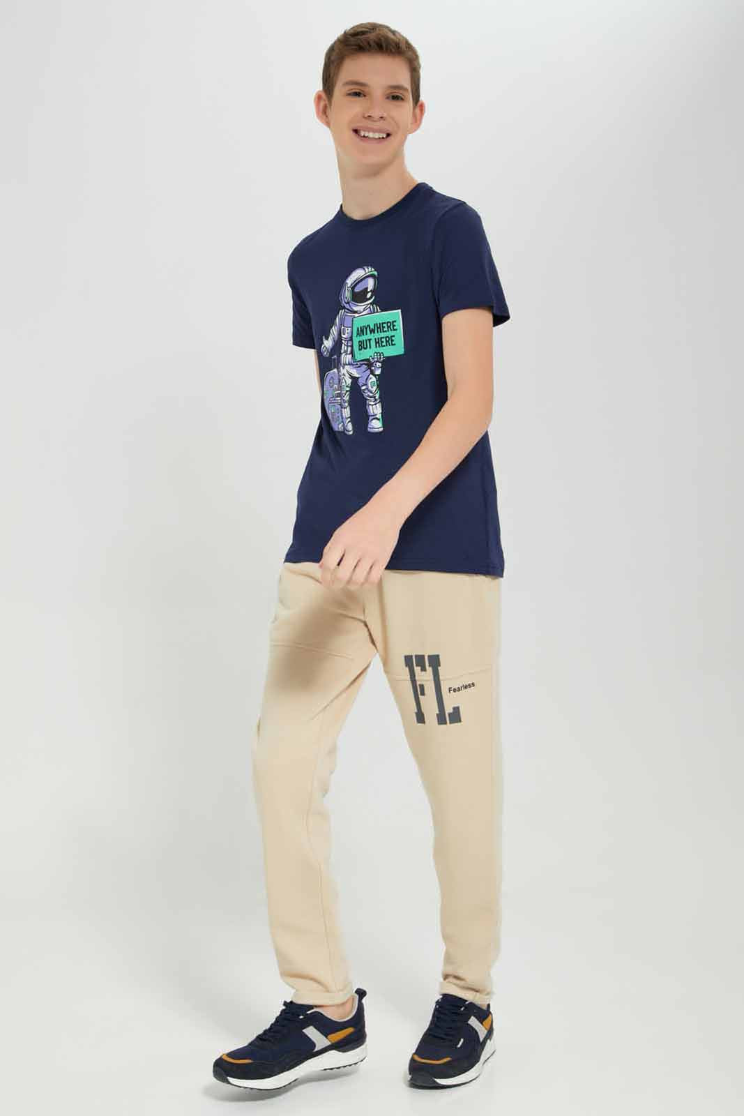 Senior Boys Printed Active Pant