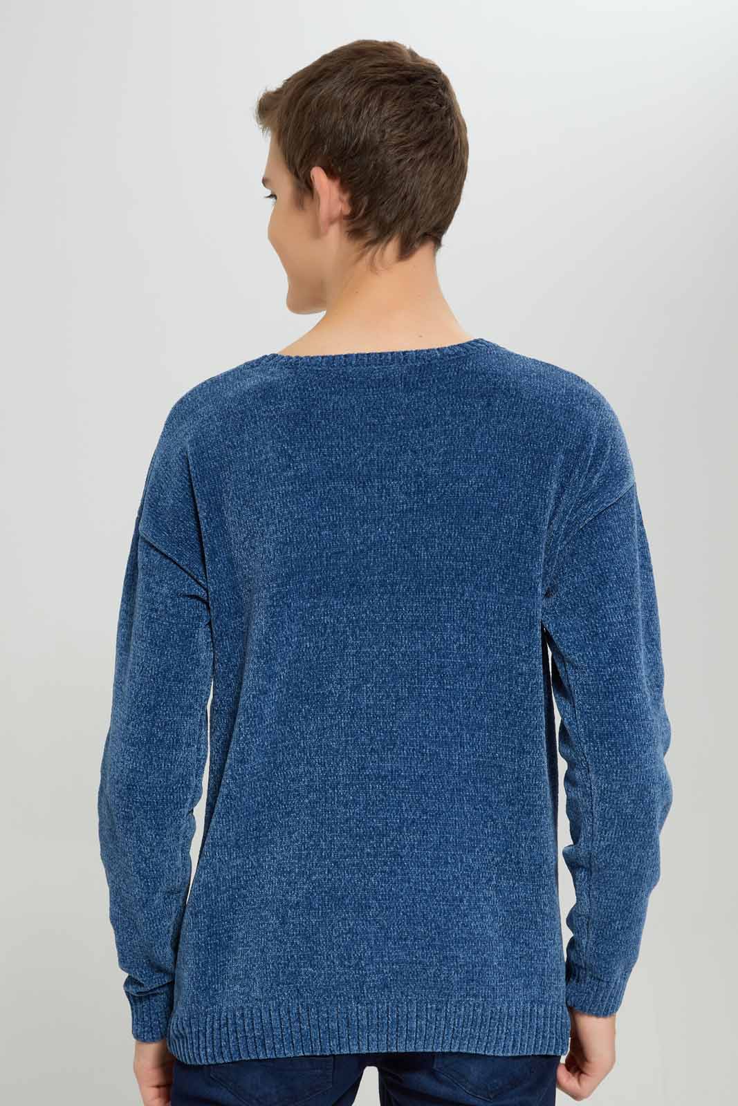 Redtag-Navy-Sisle-Pullover-BSR-Pullovers,-Category:Pullovers,-Colour:Navy,-Deals:New-In,-Dept:Boys,-Filter:Senior-Boys-(8-to-14-Yrs),-New-In-BSR-APL,-Non-Sale,-Section:Boys-(0-to-14Yrs),-W22B-Senior-Boys-9 to 14 Years
