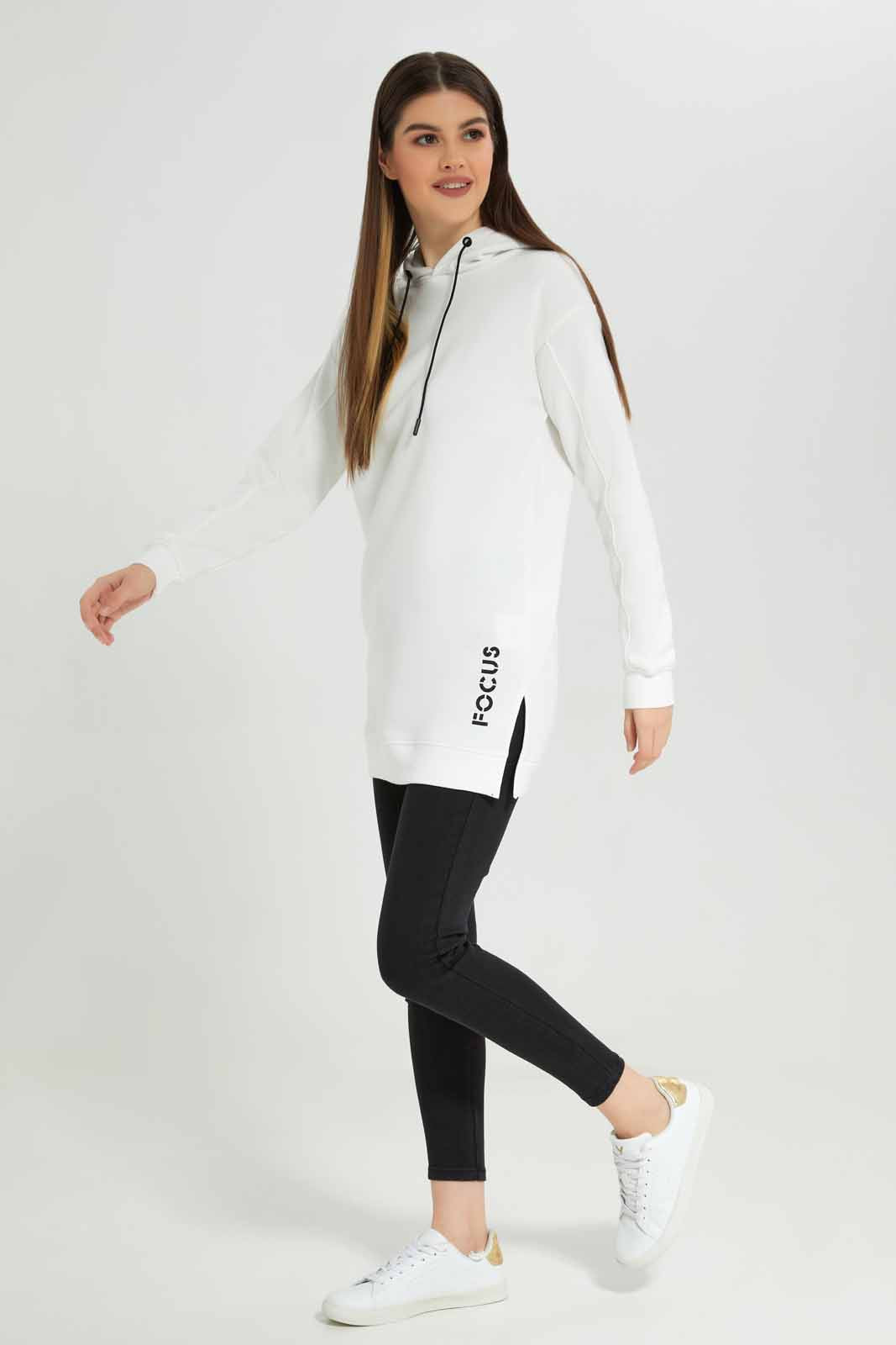 Redtag-White-Oversized-Hoodie-Sweatshirt-With-Placement-Print-Category:Sweatshirts,-Colour:White,-Deals:New-In,-Filter:Women's-Clothing,-New-In-Women-APL,-Non-Sale,-Section:Women,-W22B,-Women-Sweatshirts-Women's-