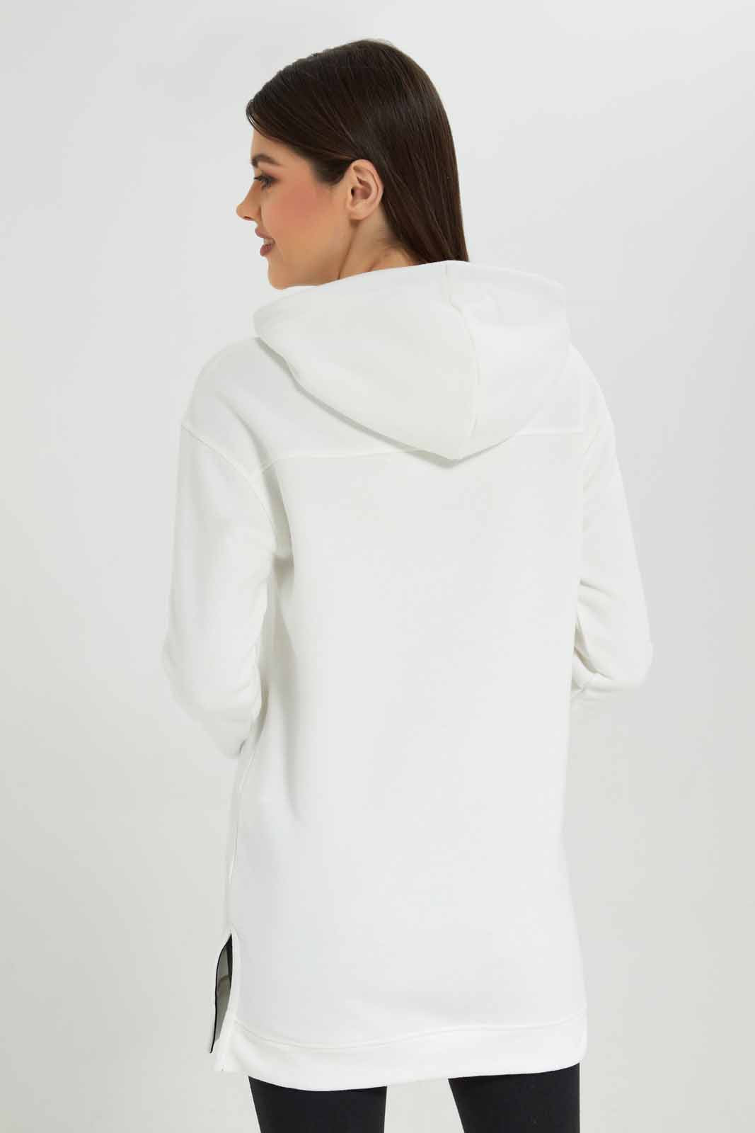 Redtag-White-Oversized-Hoodie-Sweatshirt-With-Placement-Print-Category:Sweatshirts,-Colour:White,-Deals:New-In,-Filter:Women's-Clothing,-New-In-Women-APL,-Non-Sale,-Section:Women,-W22B,-Women-Sweatshirts-Women's-