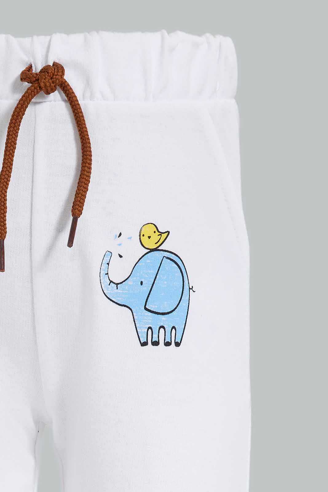 Redtag-White-Table-Jogger-Category:Joggers,-Colour:White,-Deals:New-In,-Dept:Boys,-Filter:Infant-Boys-(3-to-24-Mths),-INB-Joggers,-New-In-INB-APL,-Non-Sale,-Section:Boys-(0-to-14Yrs),-TBL,-W22B-Infant-Boys-3 to 24 Months