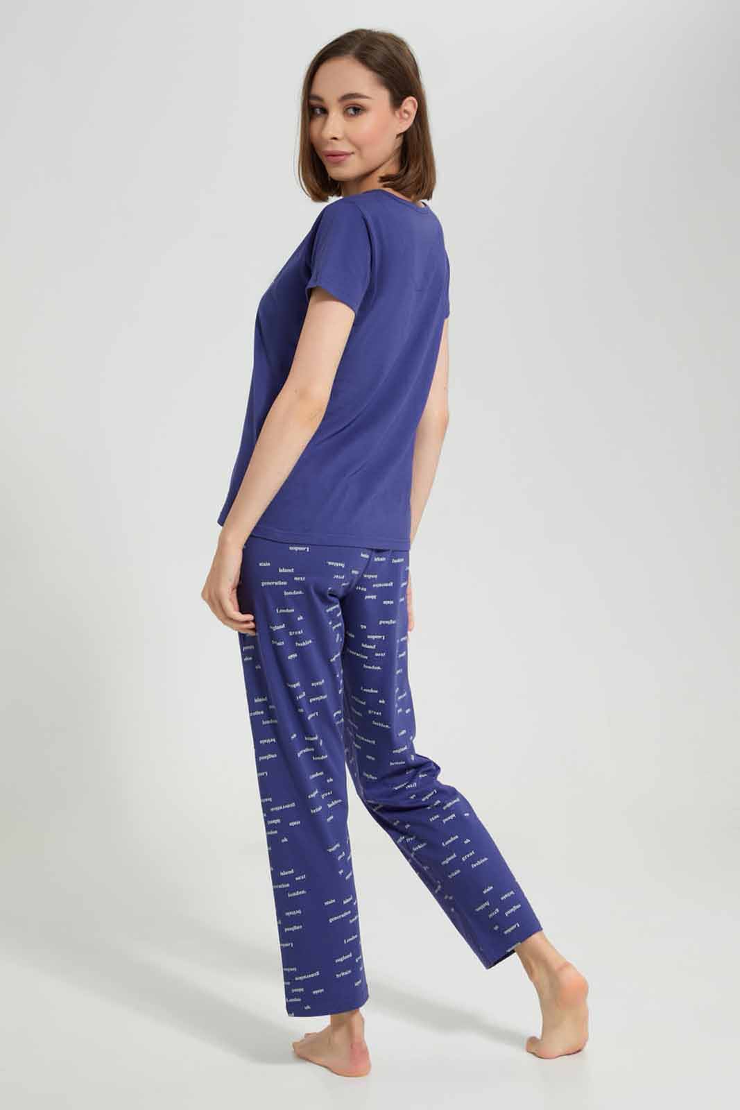 Redtag-OFF-WHITE-LADIES-AOP-PJ-SET-Category:Pyjama-Sets,-Colour:White,-Deals:New-In,-Filter:Women's-Clothing,-New-In-Women-APL,-Non-Sale,-Section:Women,-TBL,-W22A,-Women-Pyjama-Sets--