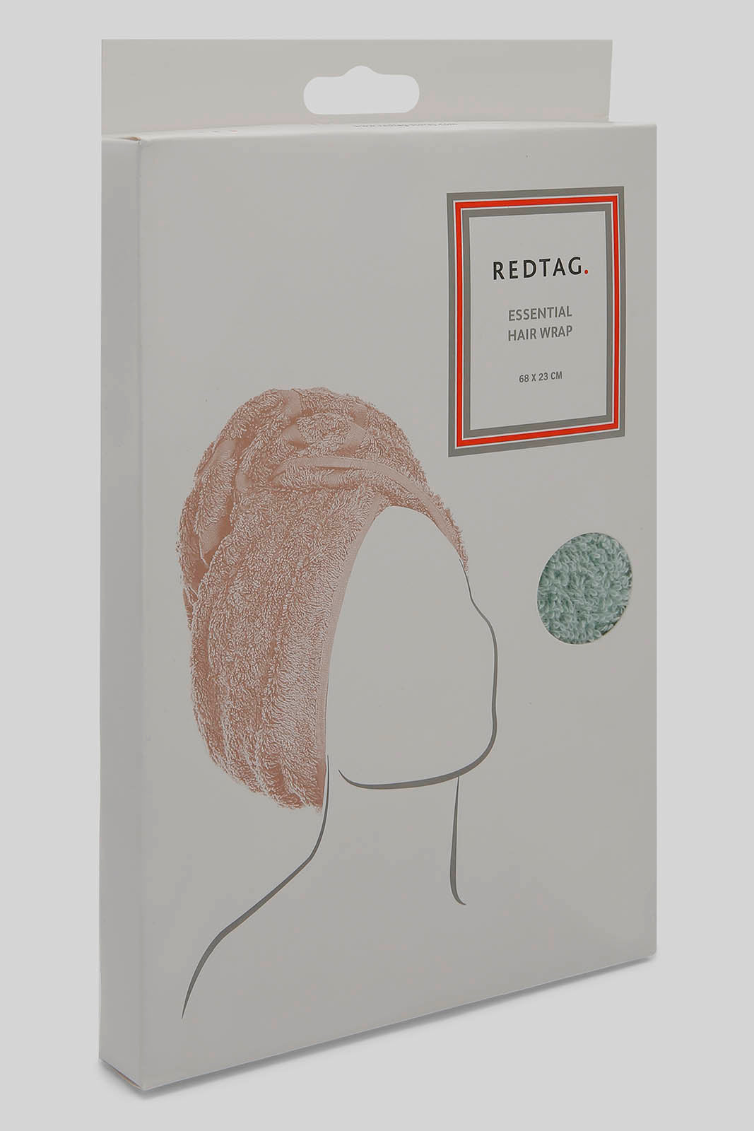 Redtag-Mint-Hair-Wrap-365,-Category:Robes,-Colour:Mint,-Deals:New-In,-Filter:Home-Bathroom,-HMW-BAC-Robes,-New-In-HMW-BAC,-Non-Sale,-Section:Homewares-Home-Bathroom-