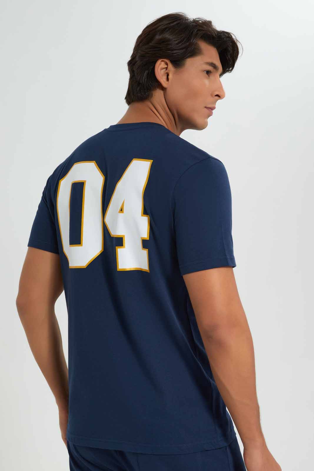 Redtag-France-Football-World-Cup-Tee-Category:T-Shirts,-Colour:Navy,-Deals:New-In,-Filter:Men's-Clothing,-Men-T-Shirts,-New-In-Men-APL,-Non-Sale,-Section:Men,-W22B-Men's-