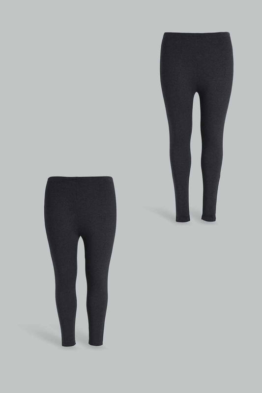 Redtag-Assorted-Basic-2Pk-Legging-Category:Joggers,-Colour:Assorted,-Deals:New-In,-Filter:Plus-Size,-LDP-Joggers,-New-In-LDP-APL,-Non-Sale,-Section:Women,-W22A-Women's-