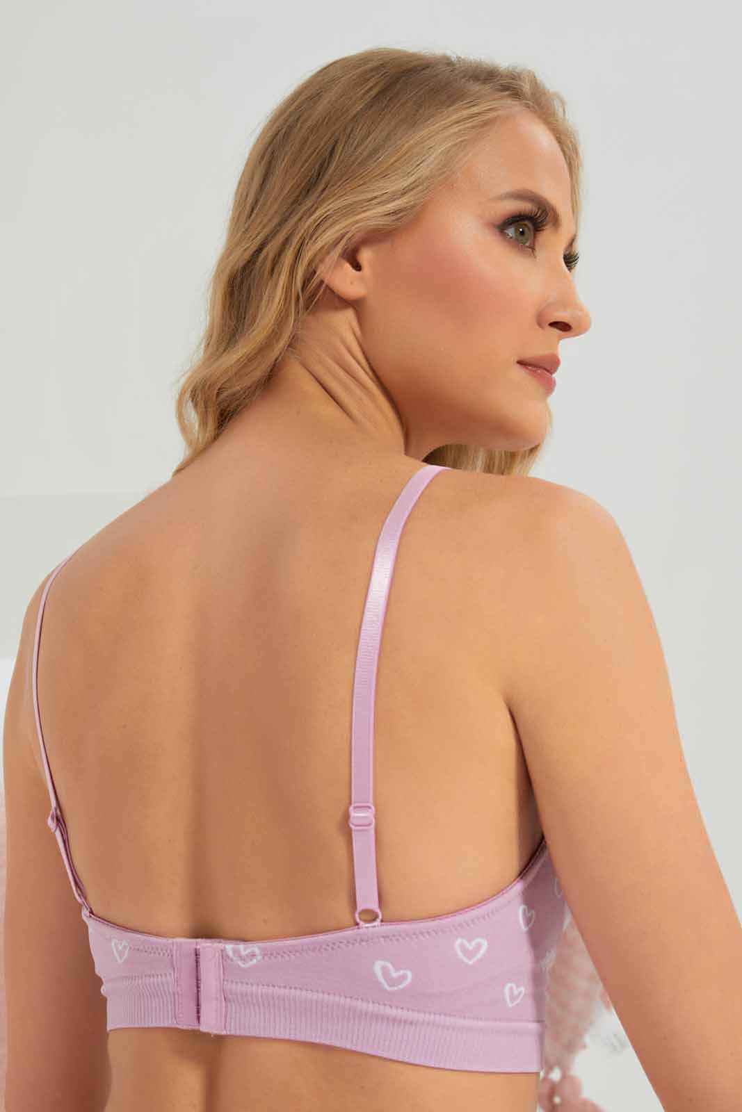 Redtag-2-Pack-Push-Up-Bra-(Solid-And-Printed)-Category:Bras,-Colour:Assorted,-Deals:New-In,-Dept:Ladieswear,-Filter:Women's-Clothing,-New-In-Women-APL,-Non-Sale,-Section:Women,-W22A,-Women-Bras--