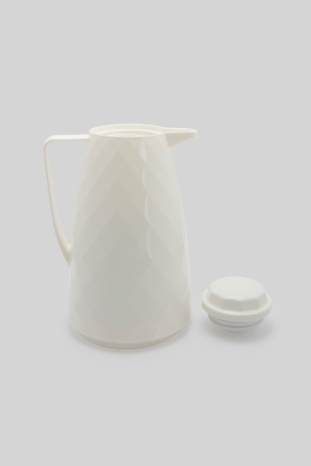 Redtag-White-Vacuum-Flask-Category:Storage,-Colour:White,-Deals:New-In,-Filter:Home-Dining,-HMW-DIN-Storage,-New-In-HMW-DIN,-Non-Sale,-Section:Homewares,-W22B-Home-Dining-