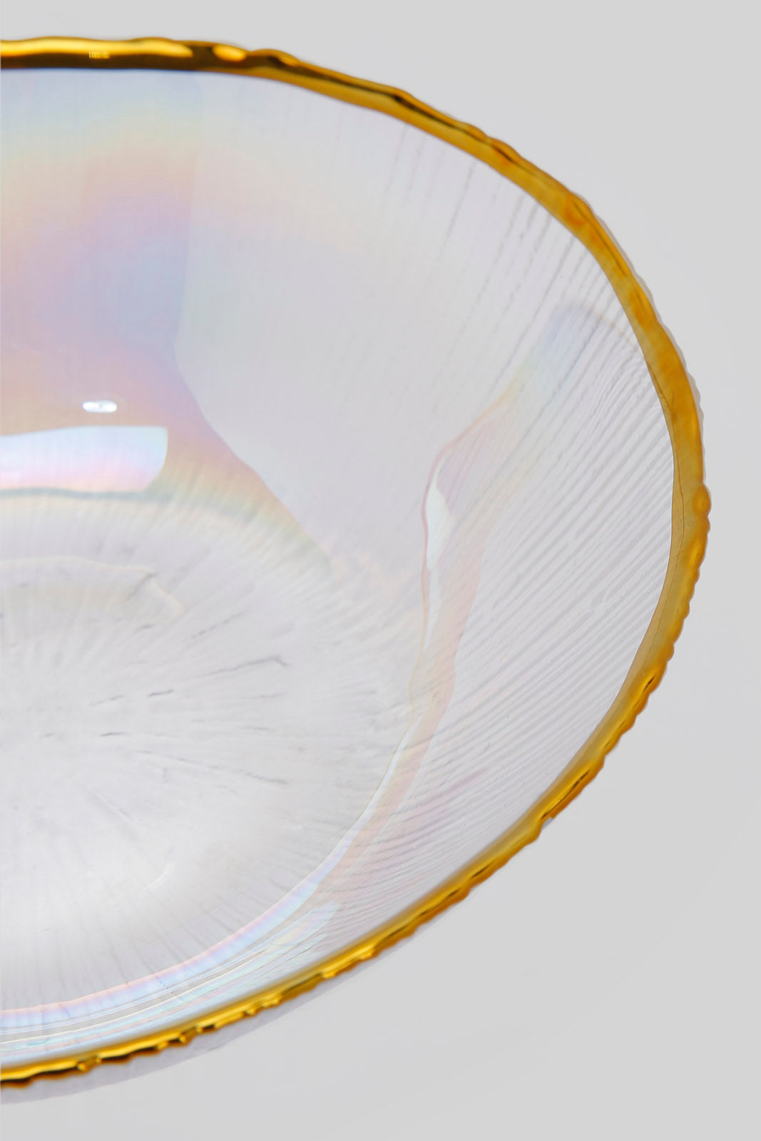 Redtag-Iridescent-Colour-Gold-Band-Glass-Cereal-Bowl-Category:Bowls,-Colour:Gold,-Deals:New-In,-Filter:Home-Dining,-HMW-DIN-Crockery,-New-In-HMW-DIN,-Non-Sale,-Section:Homewares,-W22B-Home-Dining-
