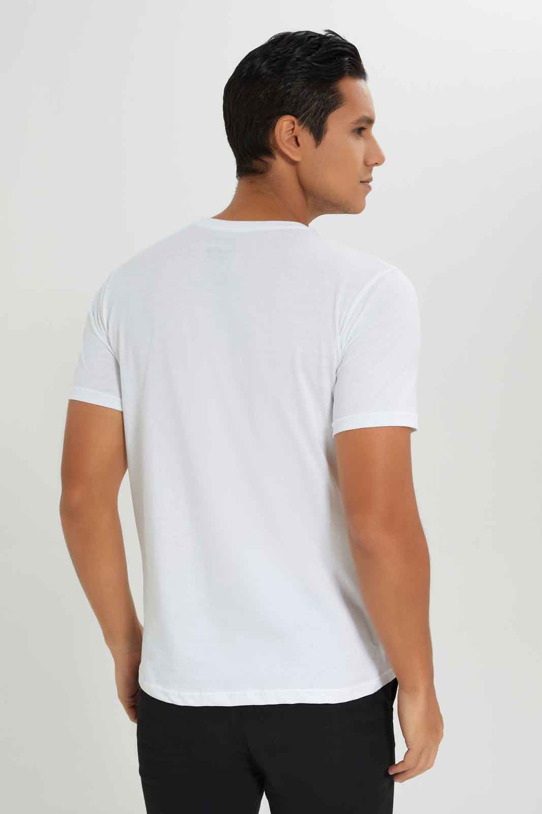 Redtag-White-Graphic-Tee-Category:T-Shirts,-Colour:White,-Deals:New-In,-Dept:Menswear,-Filter:Men's-Clothing,-Men-T-Shirts,-New-In-Men-APL,-Non-Sale,-Section:Men,-TBL,-W22B-Men's-