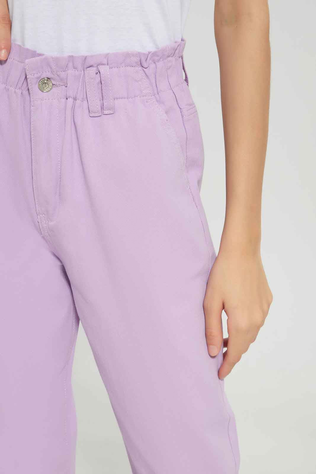 Redtag-Lilac-Paper-Bag-Jeans-Category:Jeans,-Colour:Lilac,-Deals:New-In,-Dept:Ladieswear,-Filter:Women's-Clothing,-New-In-Women-APL,-Non-Sale,-Section:Women,-W22A,-Women-Jeans-Women's-