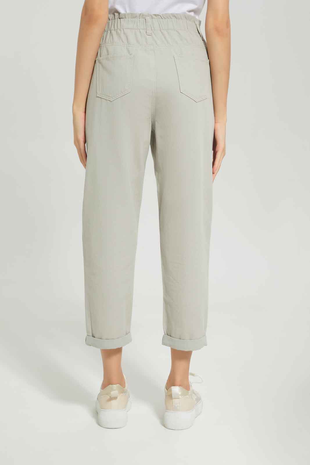 Redtag-Grey-Paper-Bag-Jeans-Category:Jeans,-Colour:Grey,-Deals:New-In,-Dept:Ladieswear,-Filter:Women's-Clothing,-New-In-Women-APL,-Non-Sale,-Section:Women,-W22A,-Women-Jeans-Women's-