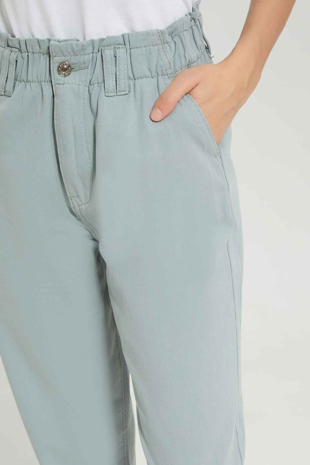 Redtag-Mint-Paper-Bag-Jeans-Category:Jeans,-Colour:Mint,-Deals:New-In,-Dept:Ladieswear,-Filter:Women's-Clothing,-New-In-Women-APL,-Non-Sale,-Section:Women,-W22A,-Women-Jeans-Women's-