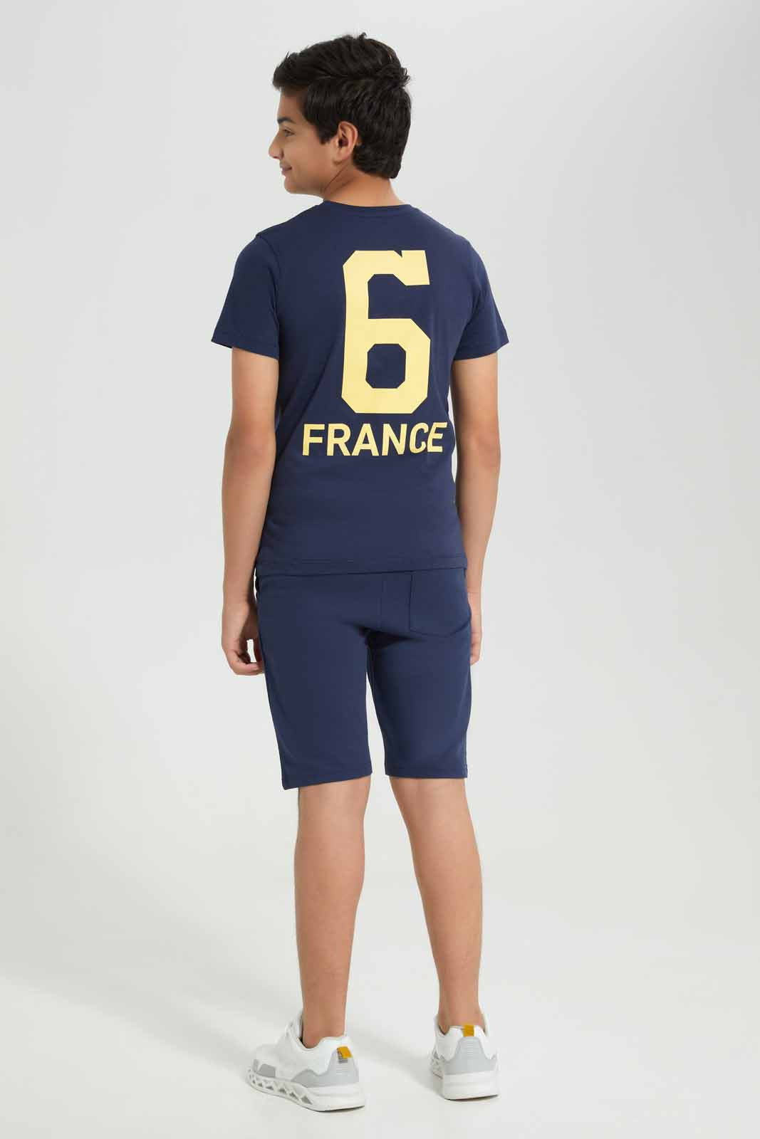Redtag-Royal-Blue-France-World-Cup-Tee-BSR-T-Shirts,-Category:T-Shirts,-Colour:Royal,-Deals:New-In,-Filter:Senior-Boys-(8-to-14-Yrs),-FWC,-New-In-BSR-APL,-Non-Sale,-Section:Boys-(0-to-14Yrs),-W22A-Senior-Boys-