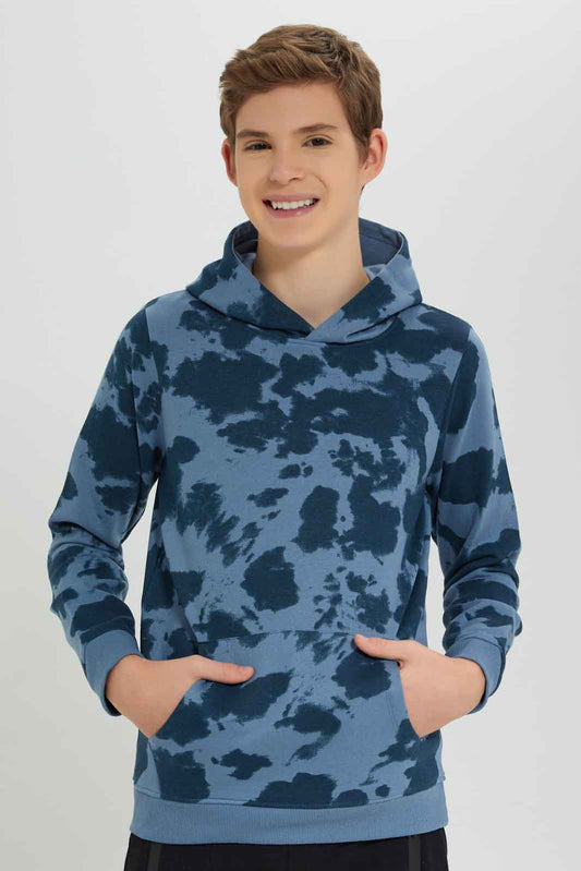 Redtag-Blue-Tye-Dye-Sweatshirt-BSR-Sweatshirts,-Category:Sweatshirts,-Colour:Blue,-Deals:New-In,-Dept:Boys,-Filter:Senior-Boys-(8-to-14-Yrs),-New-In-BSR-APL,-Non-Sale,-Section:Boys-(0-to-14Yrs),-VLM,-W22B-Senior-Boys-9 to 14 Years