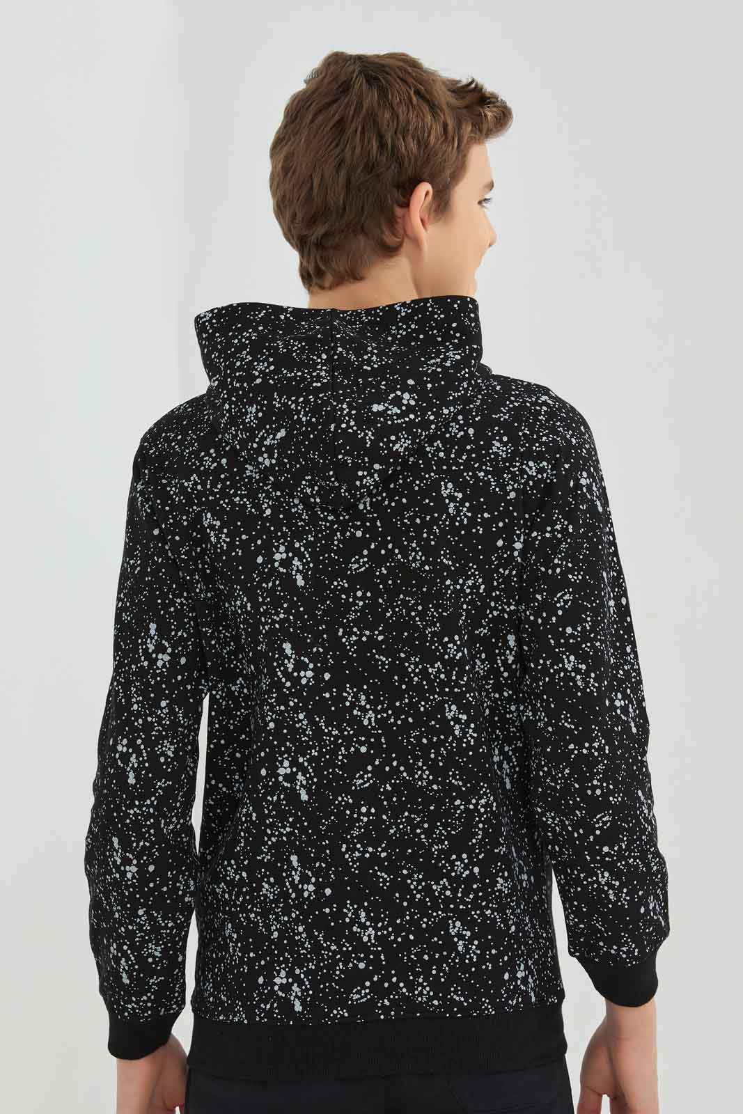 Redtag-Black-Spatter-Print-Sweatshirt-BSR-Sweatshirts,-Category:Sweatshirts,-Colour:Black,-Deals:New-In,-Dept:Boys,-Filter:Senior-Boys-(8-to-14-Yrs),-New-In-BSR-APL,-Non-Sale,-Section:Boys-(0-to-14Yrs),-VLM,-W22B-Senior-Boys-9 to 14 Years