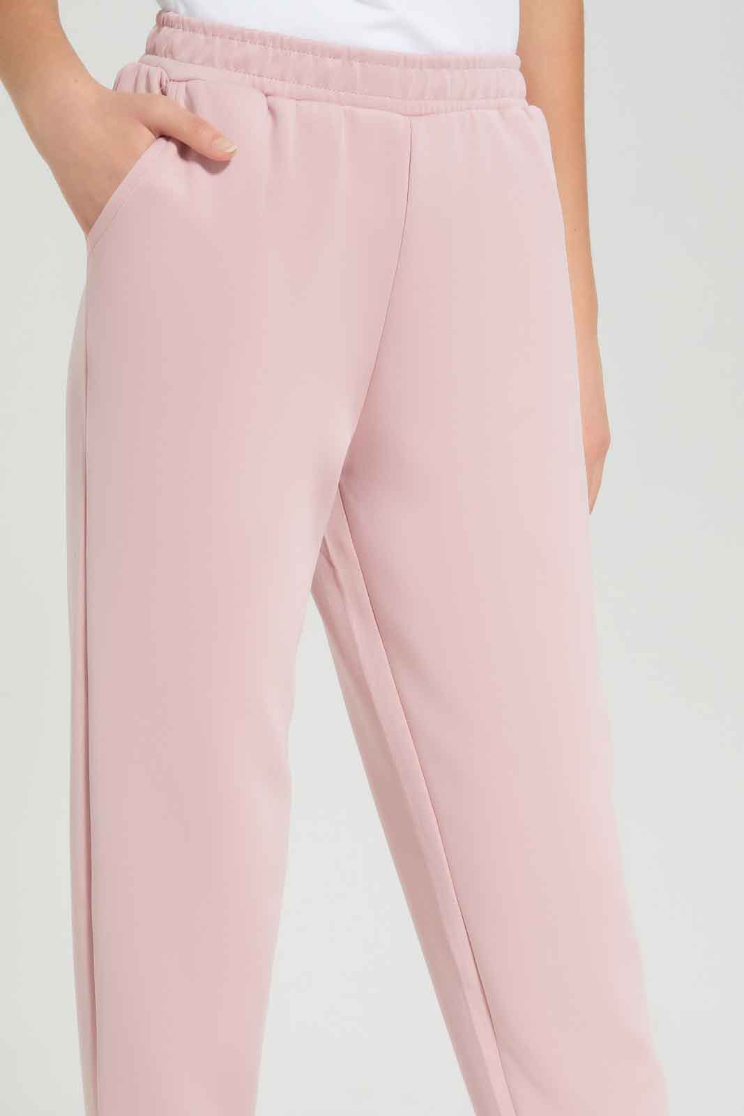 Redtag-Pink-Track-Pants-Category:Joggers,-Colour:Apricot,-Deals:New-In,-Dept:Girls,-Filter:Senior-Girls-(8-to-14-Yrs),-GSR-Joggers,-New-In-GSR-APL,-Non-Sale,-Section:Girls-(0-to-14Yrs),-W22B-Senior-Girls-9 to 14 Years