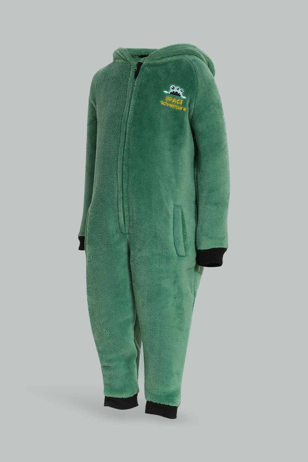 Redtag-Oceab-Space-Fulffy-Onsie-Pj-Set-With-Hood-Category:Pyjama-Sets,-Colour:Blue,-Deals:New-In,-Dept:Boys,-Filter:Infant-Boys-(3-to-24-Mths),-INB-Pyjama-Sets,-New-In-INB-APL,-Non-Sale,-Section:Boys-(0-to-14Yrs),-W22B-Infant-Boys-3 to 24 Months