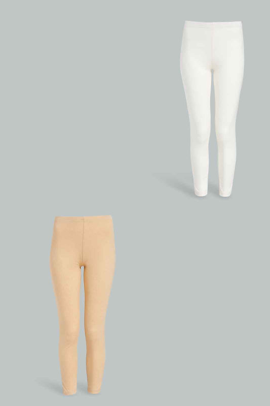 Redtag-Ladies-2-Pack-Legging-Category:Leggings,-Colour:Assorted,-Deals:New-In,-Filter:Women's-Clothing,-New-In-Women-APL,-Non-Sale,-Section:Women,-W22B,-Women-Leggings-Women's-