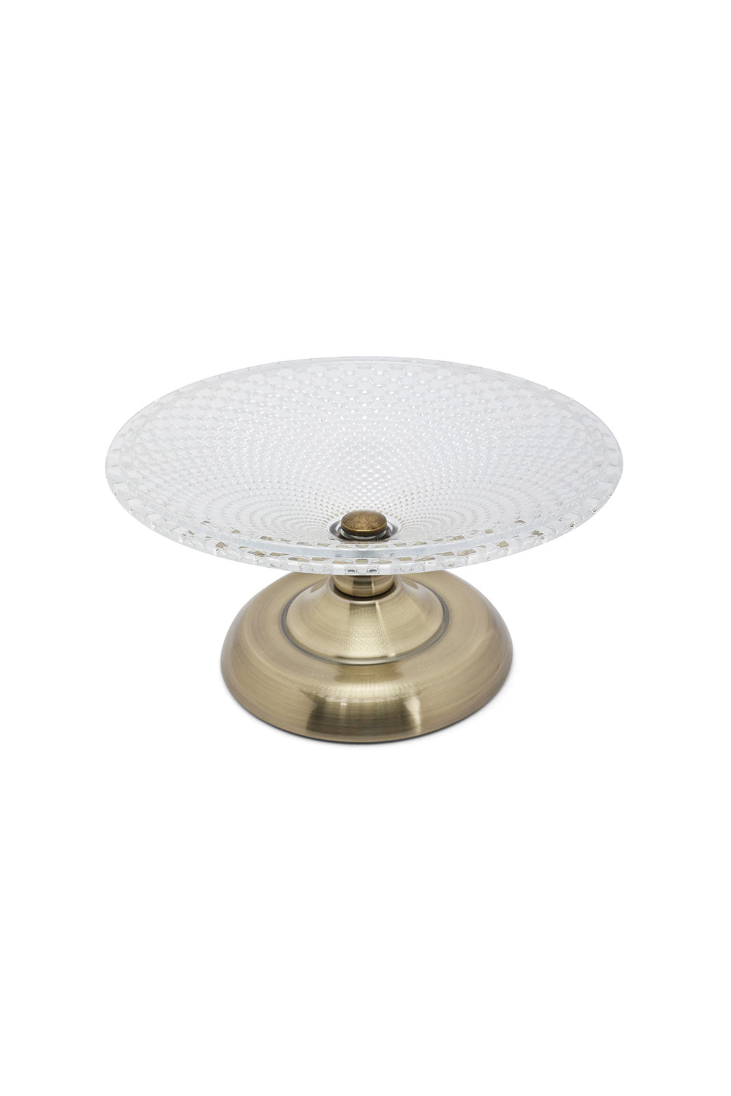 Redtag-Gold-Textured-Glass-Metal-Platter-Category:Giftware,-Colour:Gold,-Deals:New-In,-Dept:Home,-Filter:Home-Decor,-HMW-HOM-Decorative-Accessories,-New-In-HMW-HOM,-Non-Sale,-Section:Homewares,-W22B-Home-Decor-
