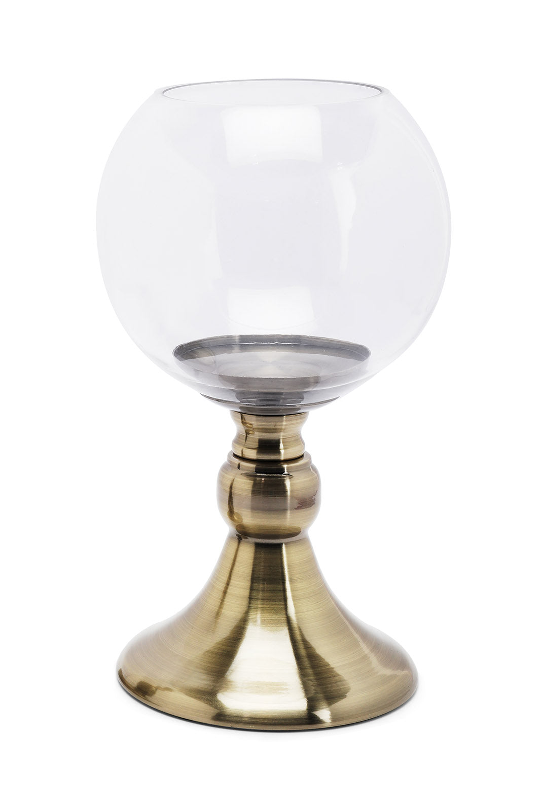 Redtag-Gold-Metal-Dome-Glass-Jar-Category:Fashion-Box,-Colour:Gold,-Deals:New-In,-Dept:Home,-Filter:Home-Decor,-HMW-HOM-Decorative-Accessories,-New-In-HMW-HOM,-Non-Sale,-Section:Homewares,-W22B-Home-Decor-