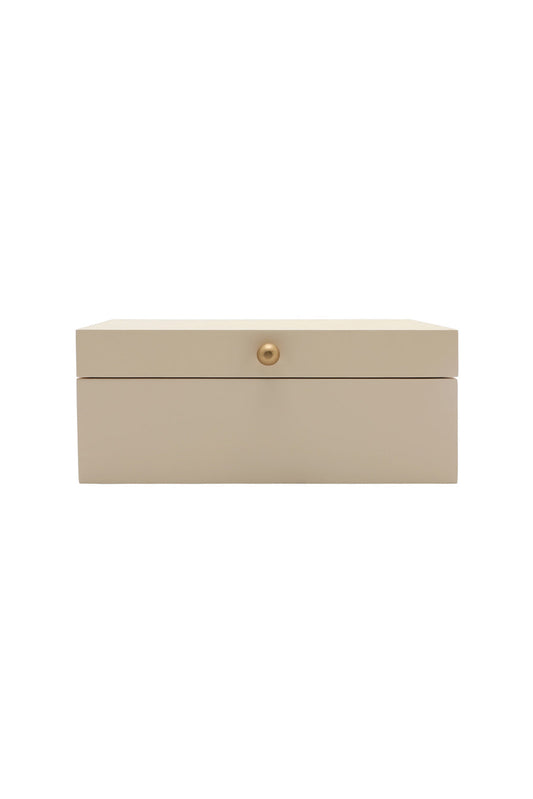 Redtag-Beige-Solid-Color-Storage-Box-(M)-Category:Artefact,-Colour:Beige,-Deals:New-In,-Dept:Home,-Filter:Home-Decor,-HMW-HOM-Decorative-Accessories,-New-In-HMW-HOM,-Non-Sale,-Section:Homewares,-W22B-Home-Decor-