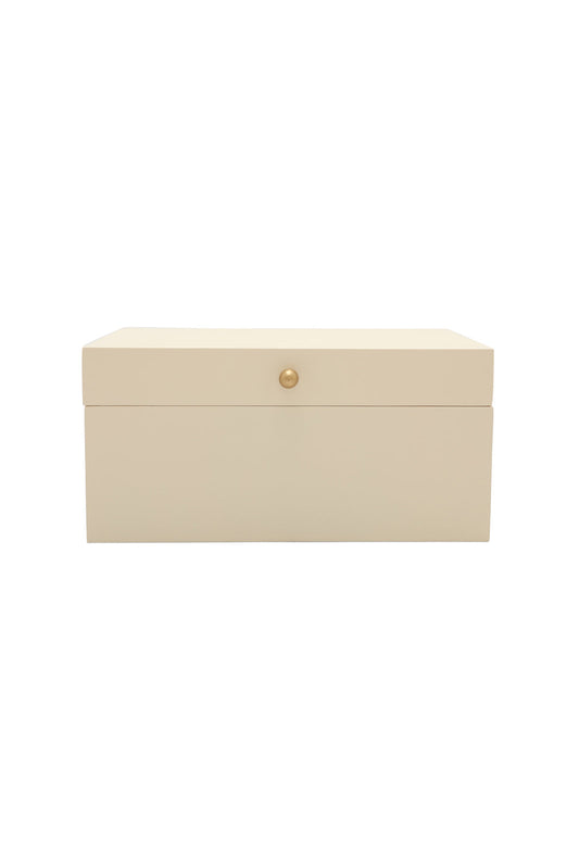 Redtag-Creame-Solid-Color-Storage-Box-(L)-Category:Artefact,-Colour:Cream,-Deals:New-In,-Dept:Home,-Filter:Home-Decor,-HMW-HOM-Decorative-Accessories,-New-In-HMW-HOM,-Non-Sale,-Section:Homewares,-W22B-Home-Decor-