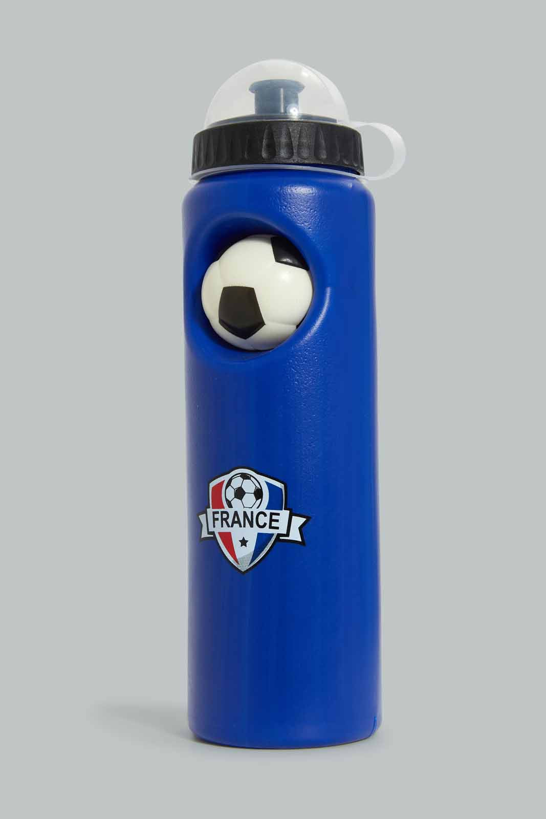 Redtag-Navy-France-Football-Sports-Bottle-Category:Bottles,-Colour:Navy,-Filter:Travel-Accessories,-IMP-Bottles,-N/A,-New-In,-New-In-IMP-ACC,-Non-Sale,-PLASTIC,-Section:Travel,-W22A-Home-Accessories-