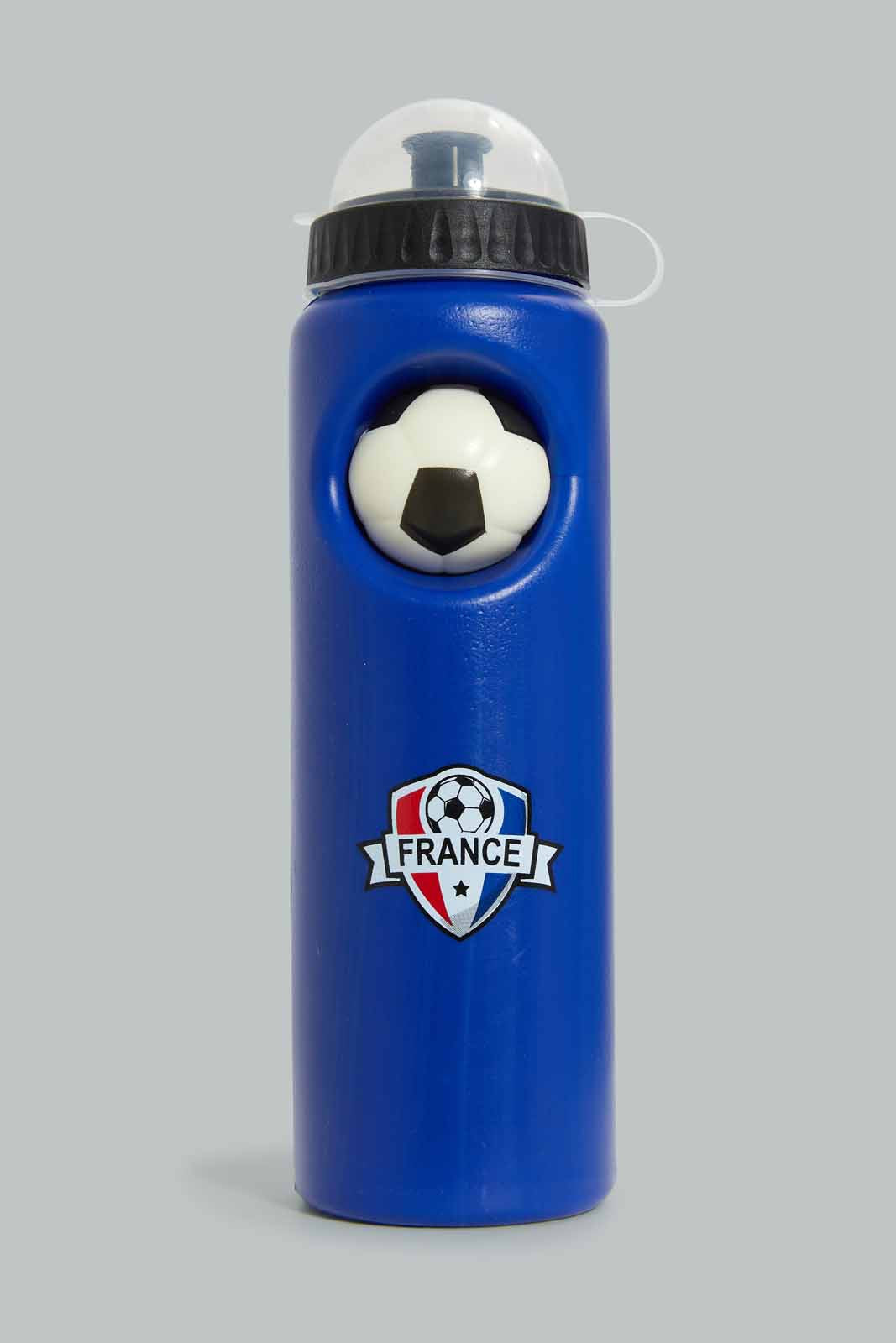 Redtag-Navy-France-Football-Sports-Bottle-Category:Bottles,-Colour:Navy,-Filter:Travel-Accessories,-IMP-Bottles,-N/A,-New-In,-New-In-IMP-ACC,-Non-Sale,-PLASTIC,-Section:Travel,-W22A-Home-Accessories-
