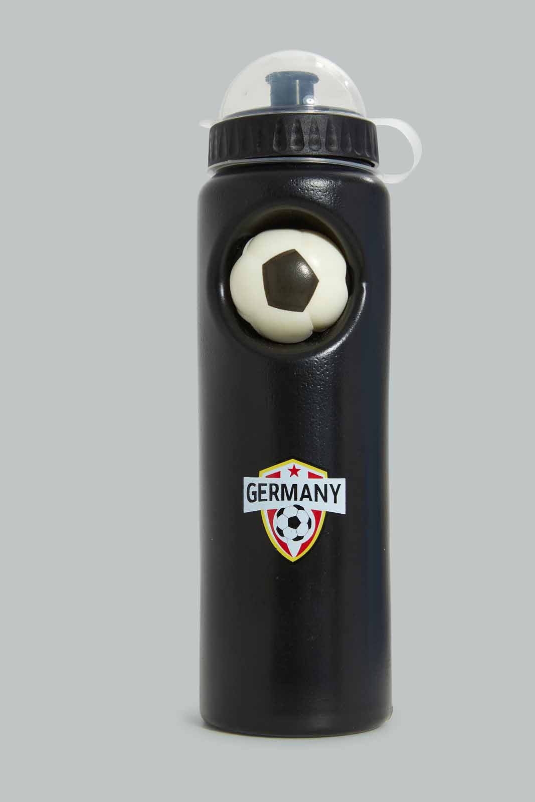 Redtag-Black-Germany-Football-Sports-Bottle-Category:Bottles,-Colour:Black,-Filter:Travel-Accessories,-IMP-Bottles,-N/A,-New-In,-New-In-IMP-ACC,-Non-Sale,-PLASTIC,-Section:Travel,-W22A-Home-Accessories-