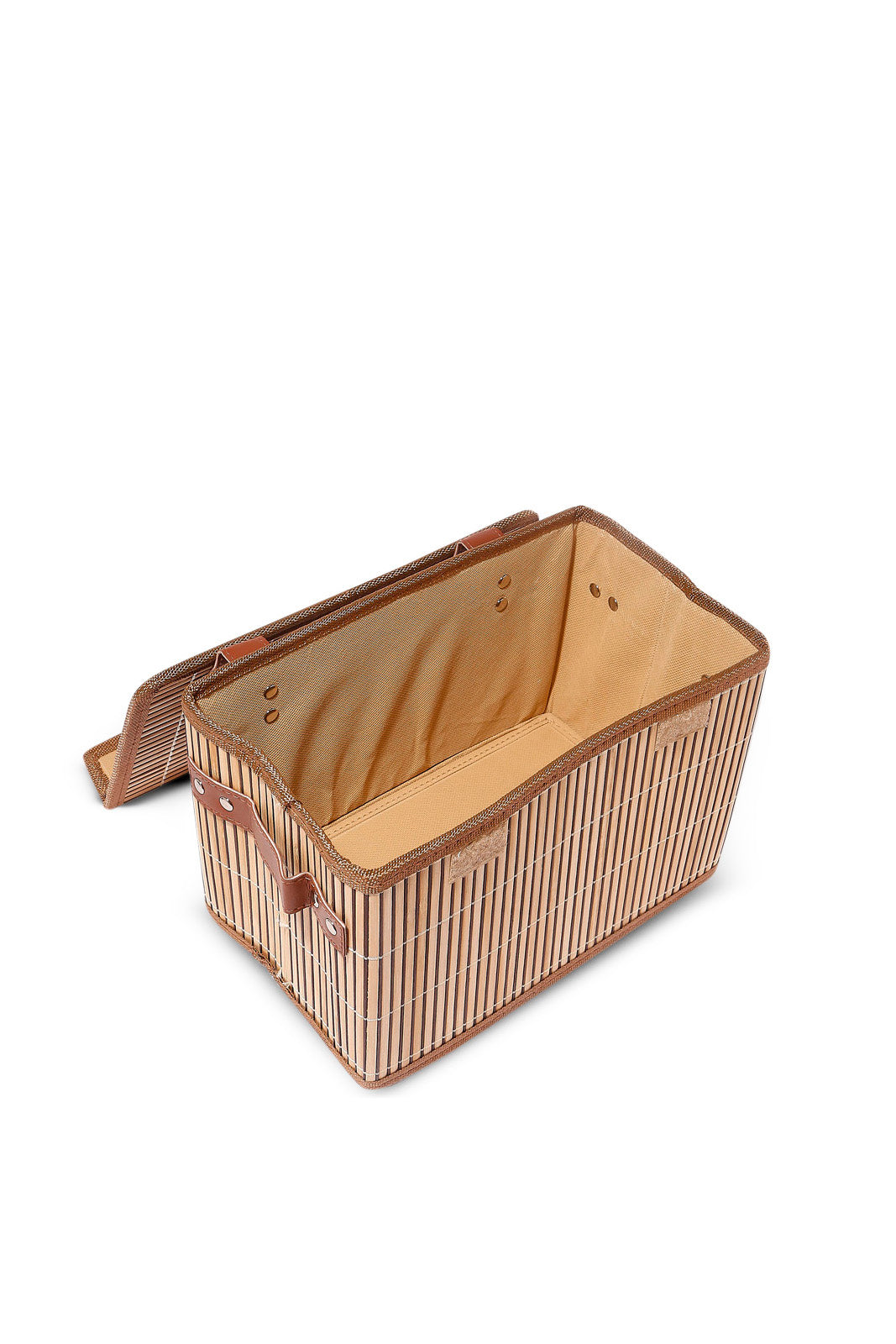 Redtag-Beige-Foldable-Rectangle-Bamboo-Storage-Box-Category:Bathroom-Accessories,-Colour:Beige,-Deals:New-In,-Dept:Home,-Filter:Home-Bathroom,-HMW-BAC-Bath-Accessories,-New-In-HMW-BAC,-Non-Sale,-S23A,-Section:Homewares-Home-Bathroom-