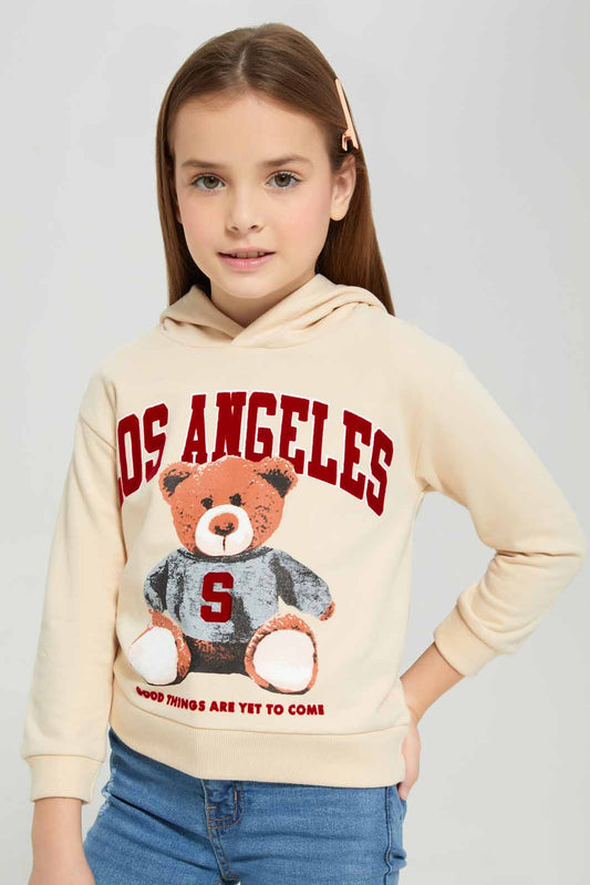 Redtag-Biege-L/S-Sweatshirt-With-Placement-Print-Category:Sweatshirts,-Colour:Beige,-Deals:New-In,-Filter:Girls-(2-to-8-Yrs),-GIR-Sweatshirts,-New-In-GIR-APL,-Non-Sale,-Section:Girls-(0-to-14Yrs),-W22B-Girls-2 to 8 Years
