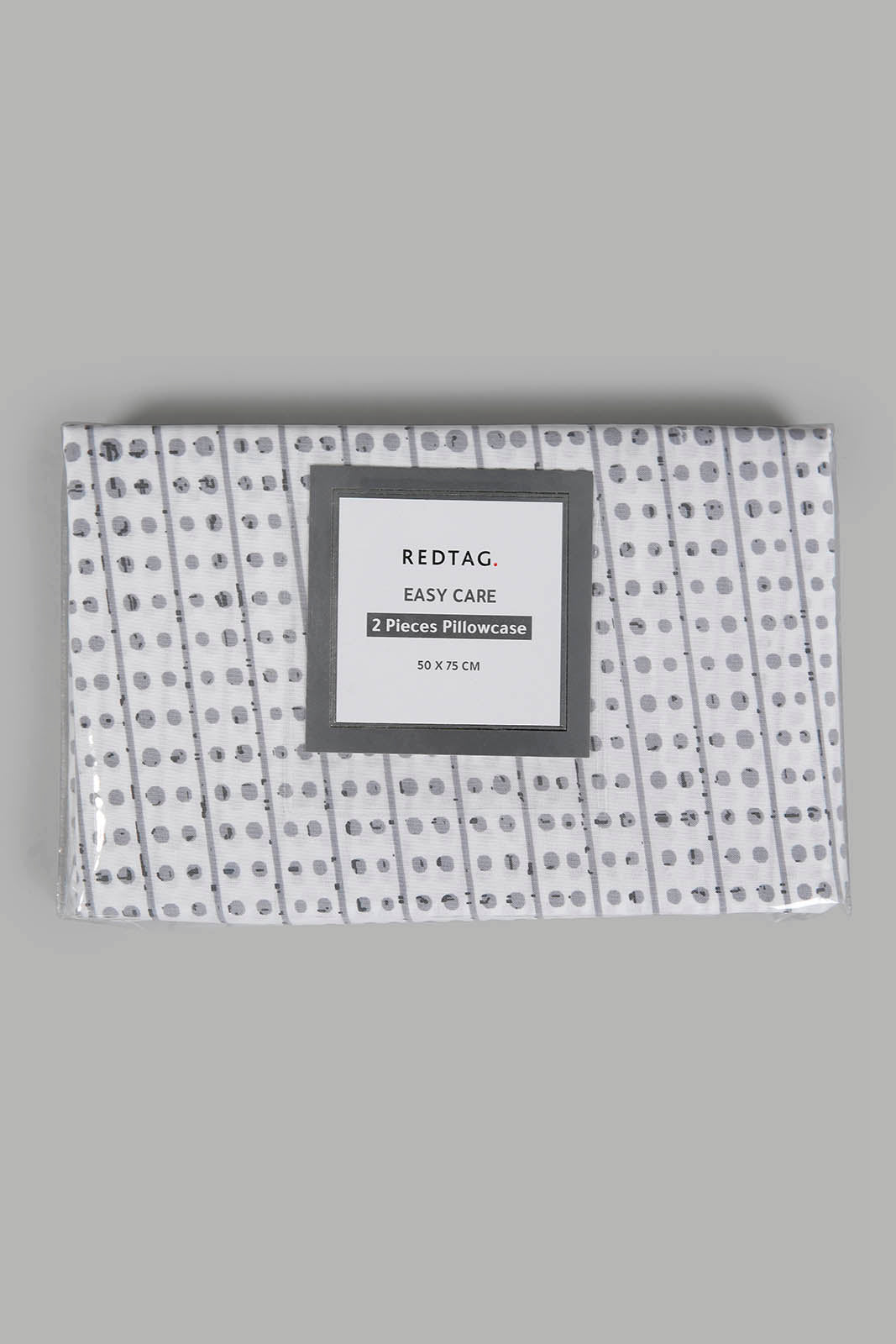 Redtag-Grey-2-Pc-Print-Pillow-Case-Category:Pillowcases,-Colour:Grey,-Deals:New-In,-Filter:Home-Bedroom,-HMW-BED-Pillowcases,-New-In-HMW-BED,-Non-Sale,-Section:Homewares,-W22B-Home-Bedroom-