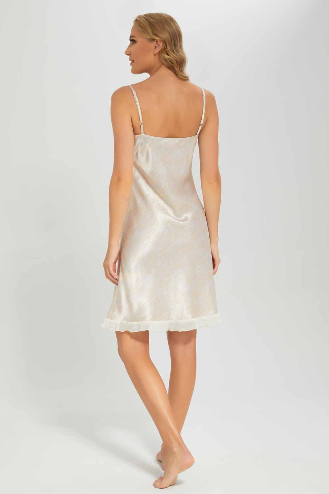 Redtag-BEIGE-PRINTED-STAIN-CHEMISE-Category:Chemises,-Colour:Beige,-Deals:New-In,-Dept:Ladieswear,-Filter:Women's-Clothing,-New-In-Women-APL,-Non-Sale,-Section:Women,-W22B,-Women-Chemises--