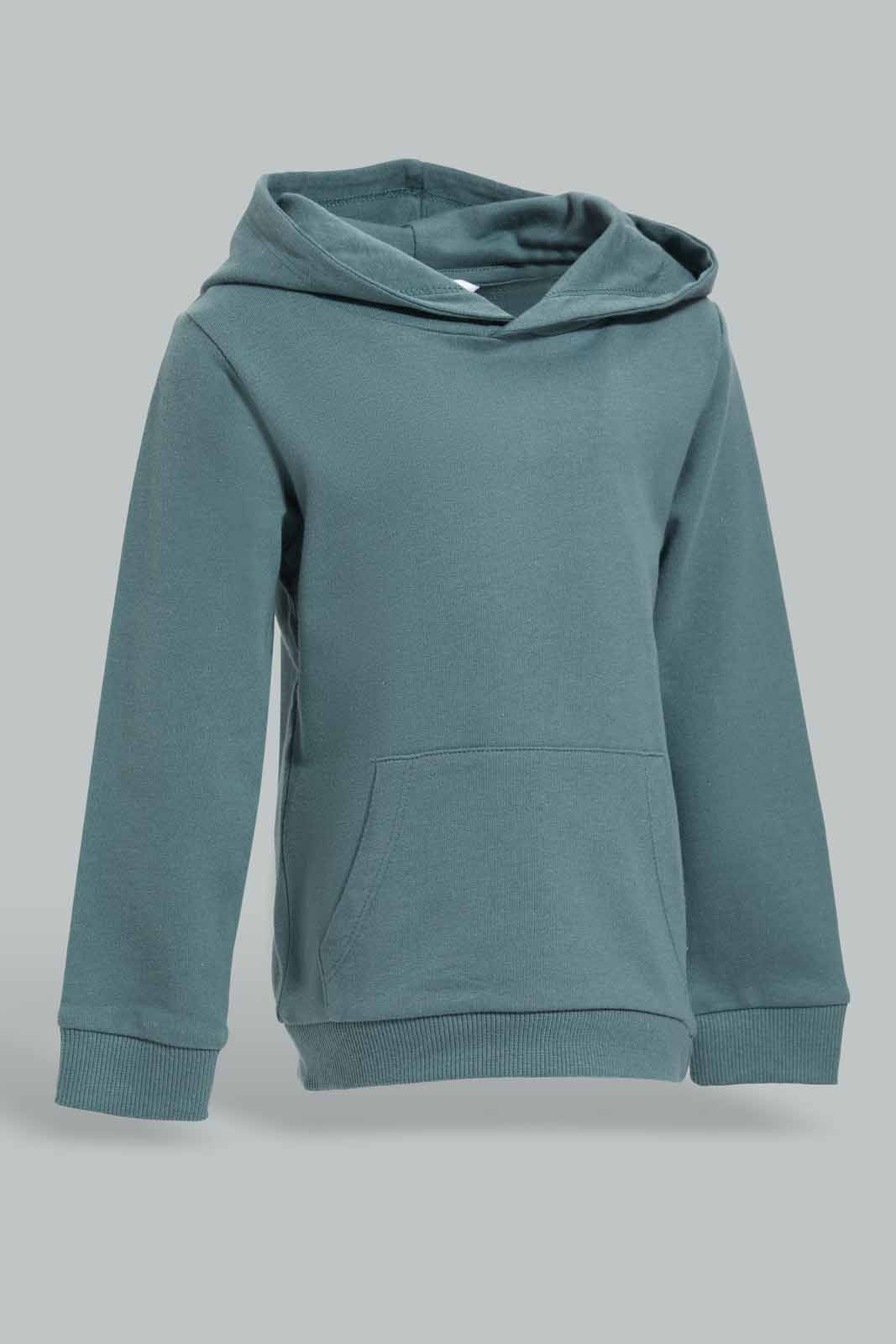 Redtag-Khaki-TBL-Hooded-Sweatshirt-Category:Sweatshirts,-Colour:Tan,-Deals:New-In,-Dept:Boys,-Filter:Infant-Boys-(3-to-24-Mths),-INB-Sweatshirts,-New-In-INB-APL,-Non-Sale,-Section:Boys-(0-to-14Yrs),-W22B-Infant-Boys-3 to 24 Months