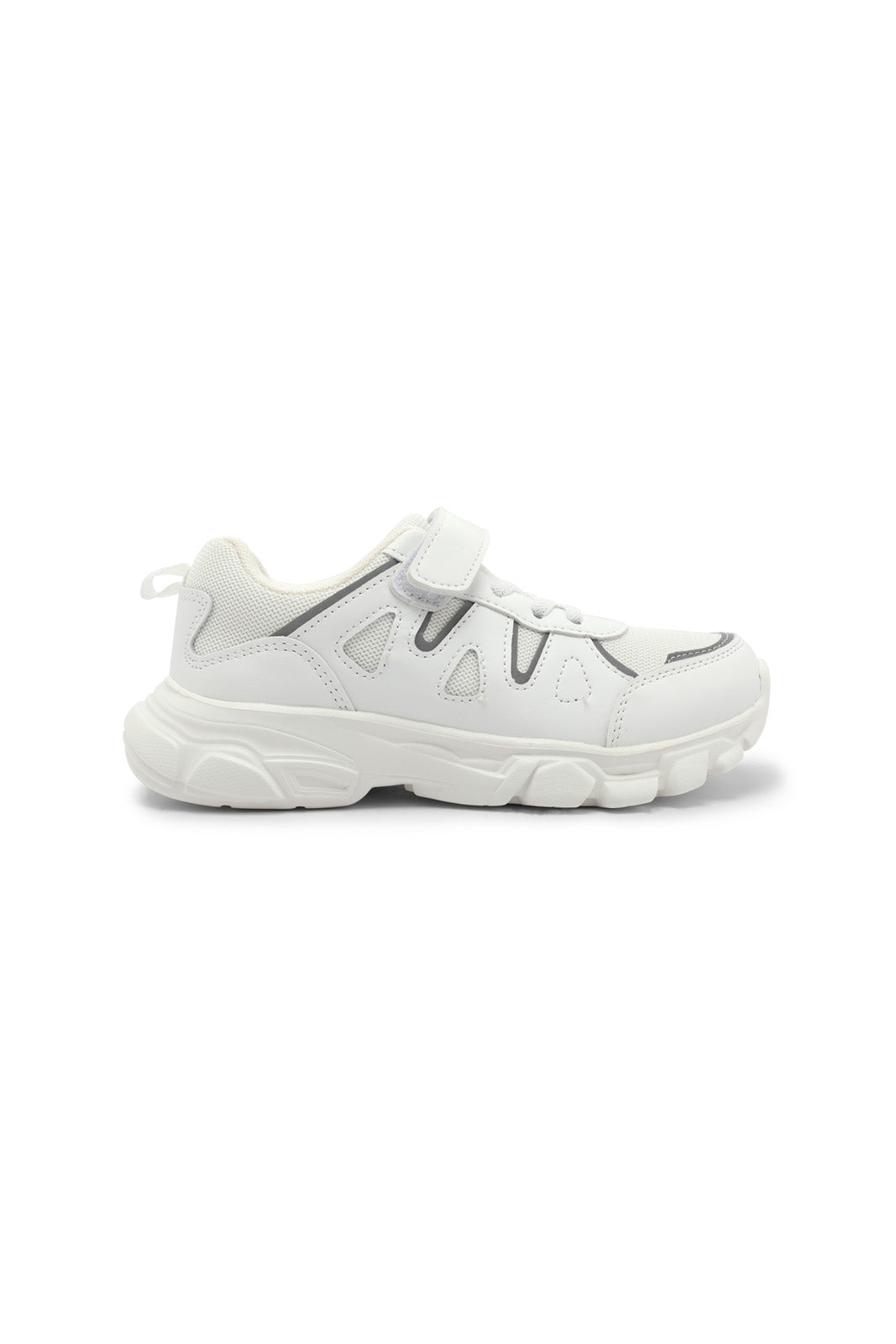 Redtag-White-Fabric-Block-Chunky-Sneaker-BSR-Trainers,-Category:Trainers,-Colour:White,-Deals:New-In,-Dept:Boys,-Filter:Boys-Footwear-(5-to-14-Yrs),-New-In-BSR-FOO,-Non-Sale,-Section:Boys-(0-to-14Yrs),-W22B-Senior-Boys-5 to 14 Years