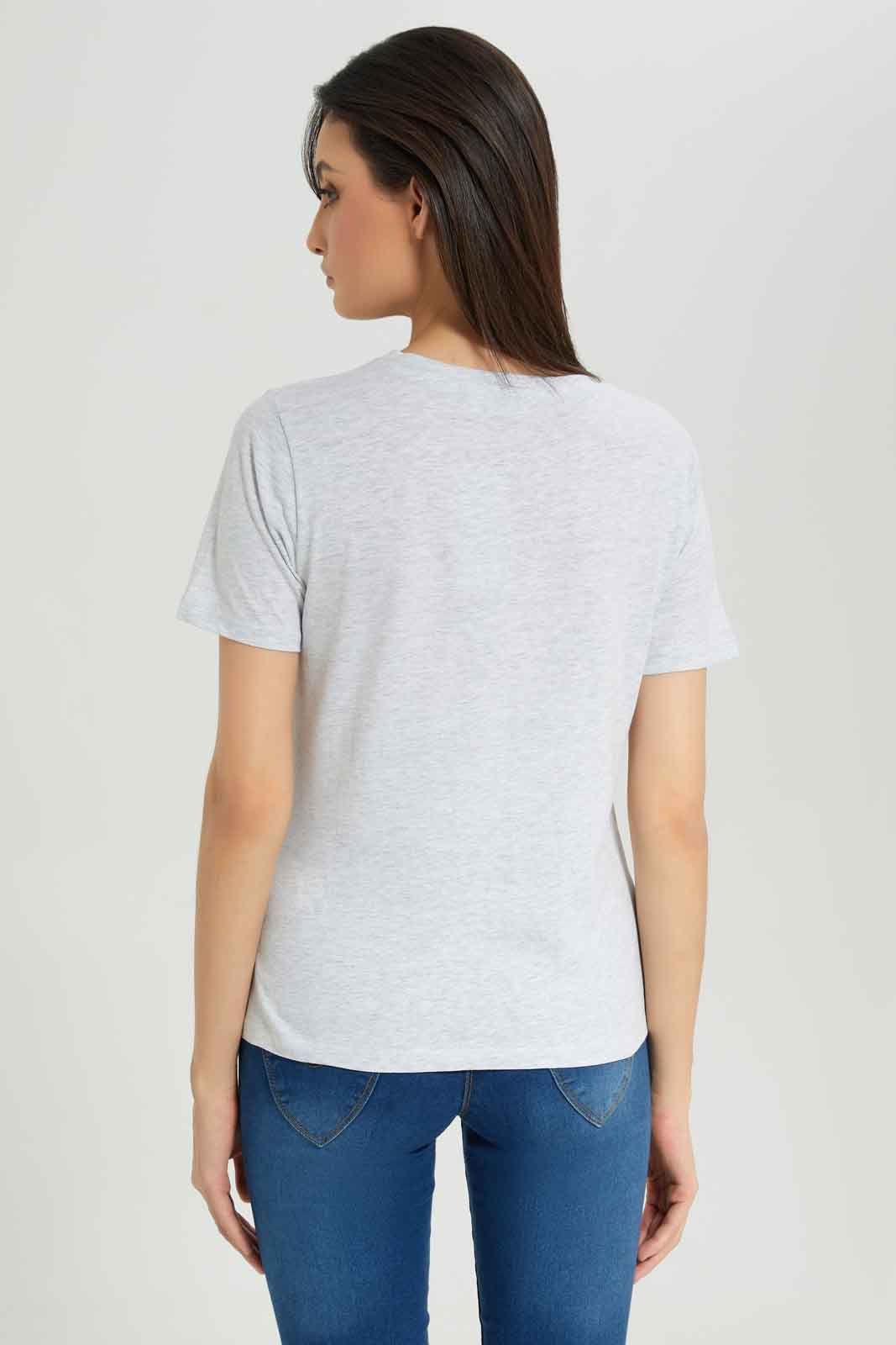 Redtag-Mid-Grey-Printed-T-Shirt-Category:T-Shirts,-Colour:Grey,-Deals:New-In,-Dept:Ladieswear,-Filter:Women's-Clothing,-New-In-Women-APL,-Non-Sale,-Section:Women,-TBL,-W22B,-Women-T-Shirts-Women's-