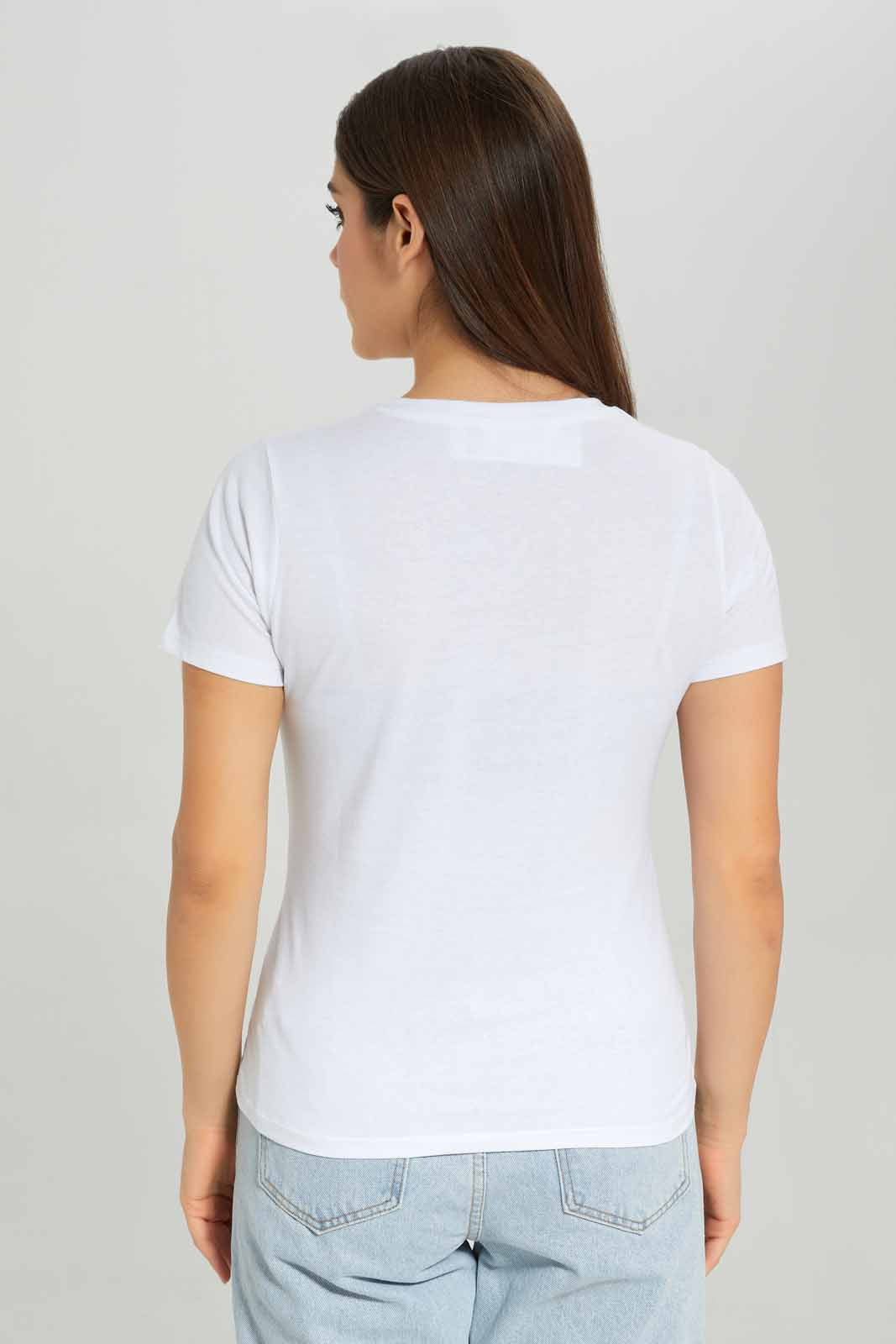 Redtag-White-Printed-T-Shirt-Category:T-Shirts,-Colour:White,-Deals:New-In,-Dept:Ladieswear,-Filter:Women's-Clothing,-New-In-Women-APL,-Non-Sale,-Section:Women,-TBL,-W22B,-Women-T-Shirts-Women's-
