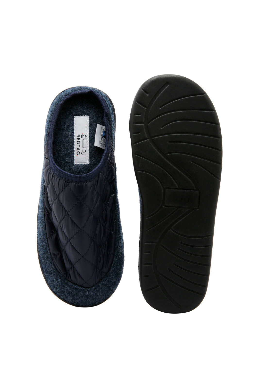 Redtag-Navy-Slipper-Category:Slippers,-Colour:Navy,-Deals:New-In,-Dept:Menswear,-Filter:Men's-Footwear,-Men-Slippers,-New-In-Men-FOO,-Non-Sale,-Section:Men,-W22B-Men's-