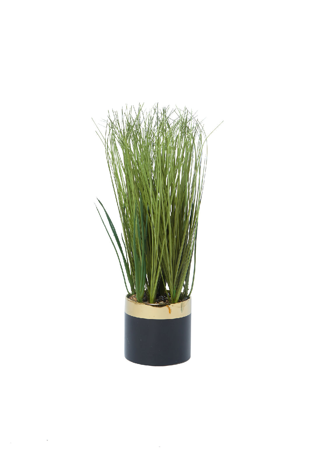 Redtag-Green-Artificial-Table-Plant-In-Black-Ceramic-Pot-Category:Plants-&-Flowers,-Colour:Green,-Deals:New-In,-Dept:Home,-Filter:Home-Decor,-HMW-HOM-Decorative-Accessories,-New-In-HMW-HOM,-Non-Sale,-S23A,-Section:Homewares-Home-Decor-